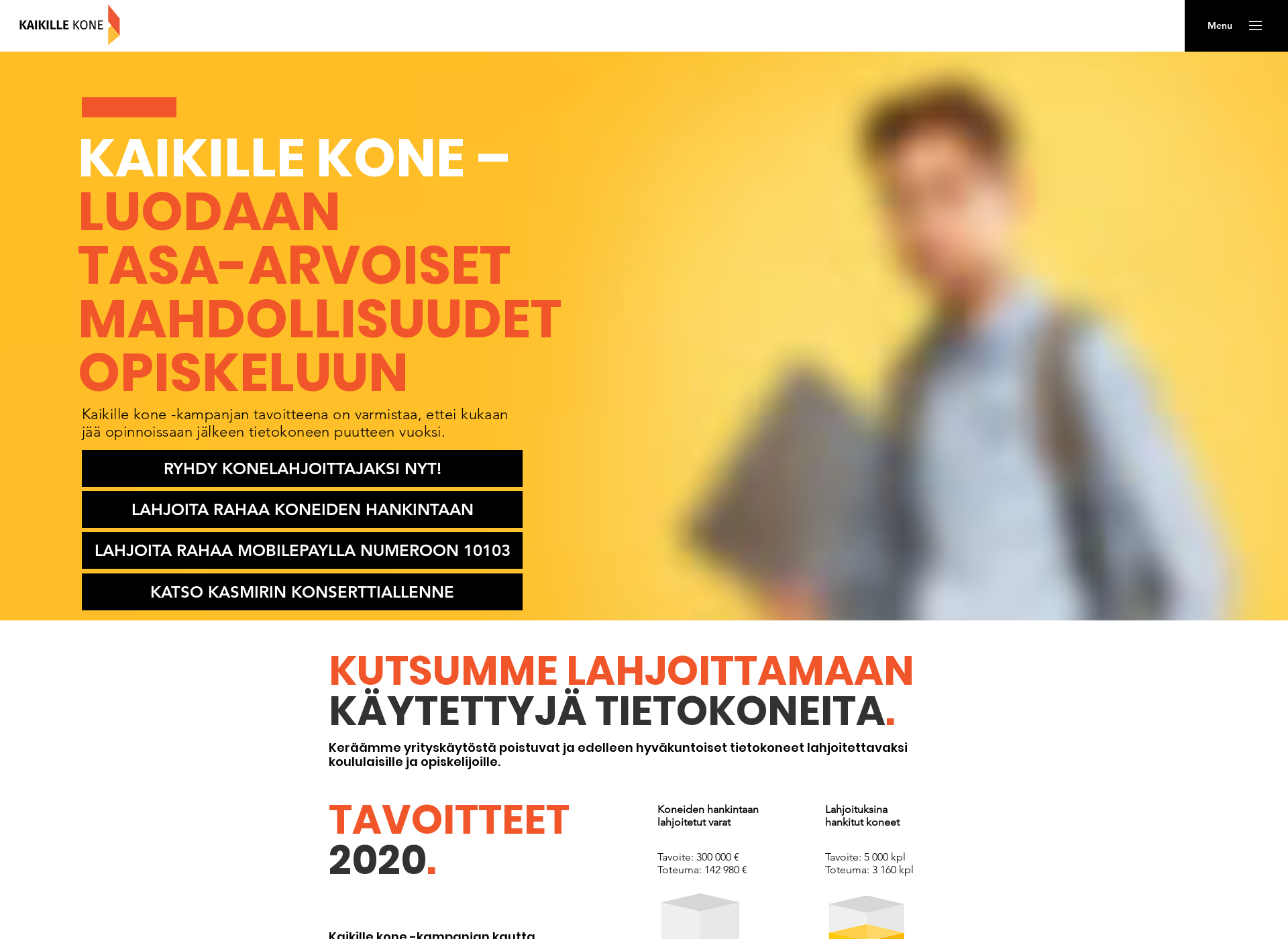 Skärmdump för 1000tulevaisuutta.fi