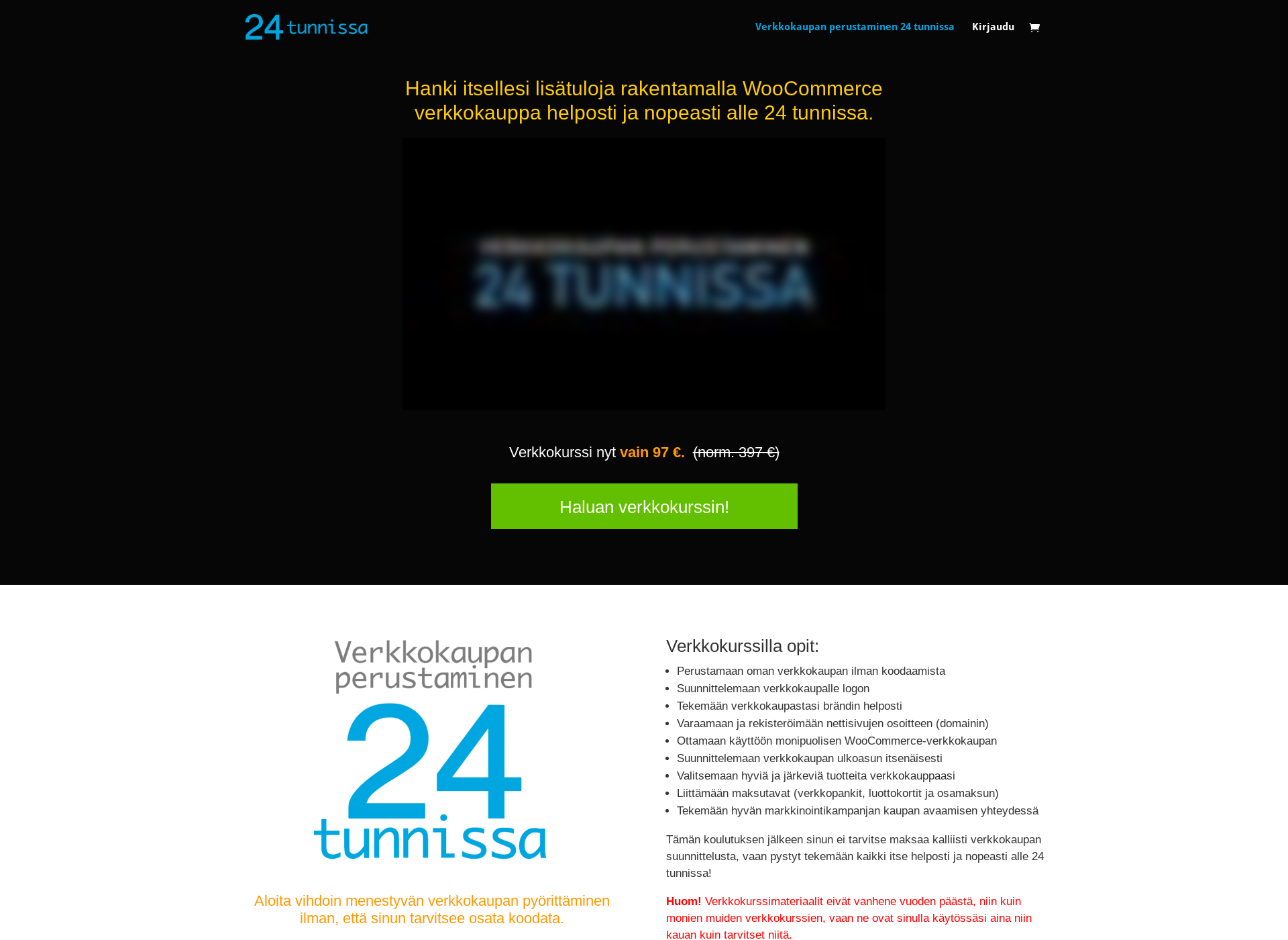 Screenshot for 24tunnissa.fi