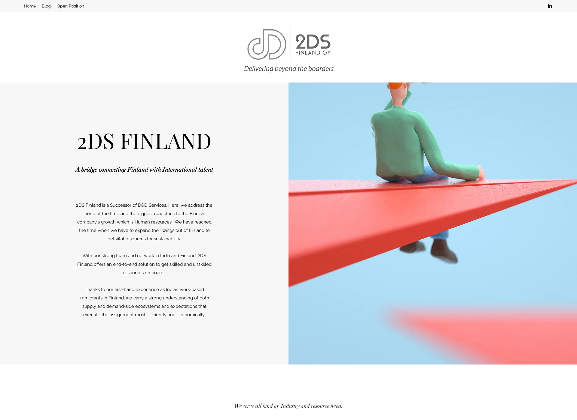 Skärmdump för 2dsfinland.fi