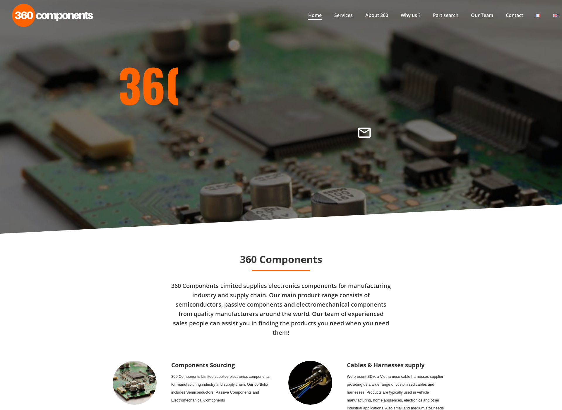 Screenshot for 360components.com