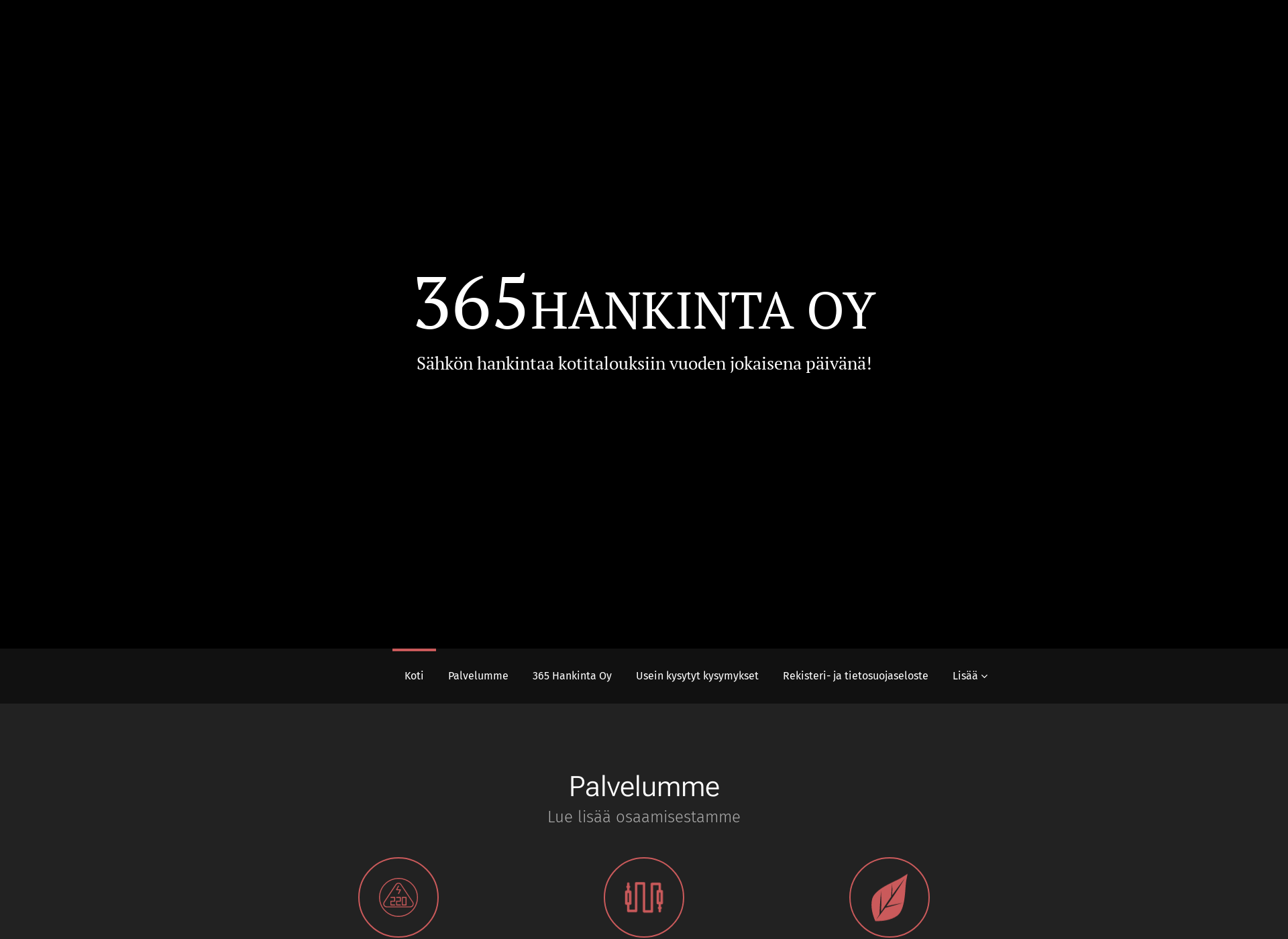 Screenshot for 365hankinta.fi