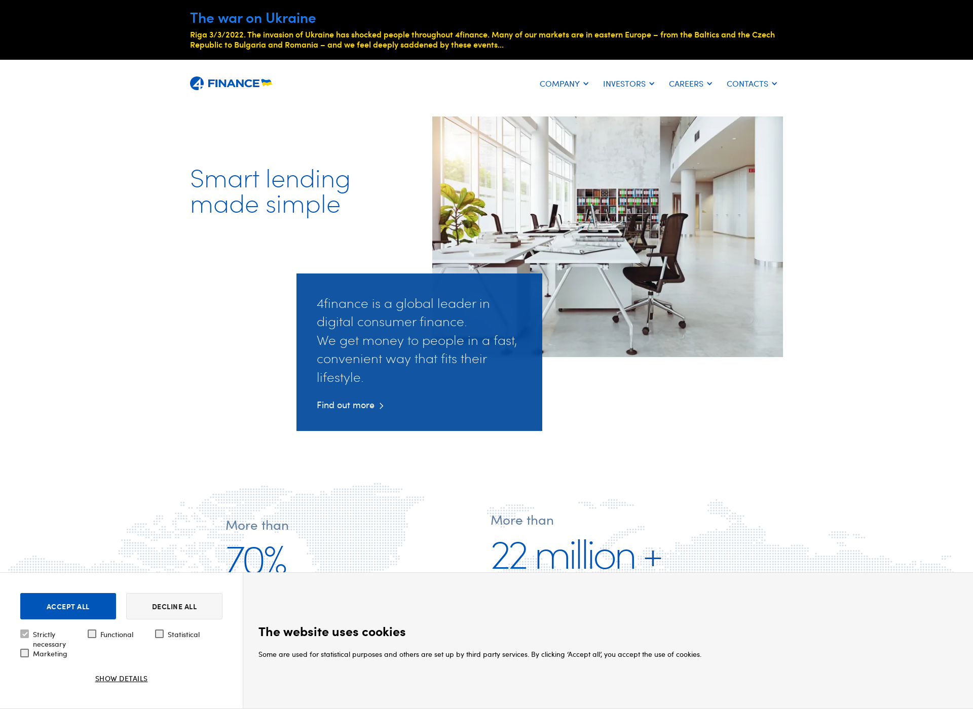 Screenshot for 4finance.com