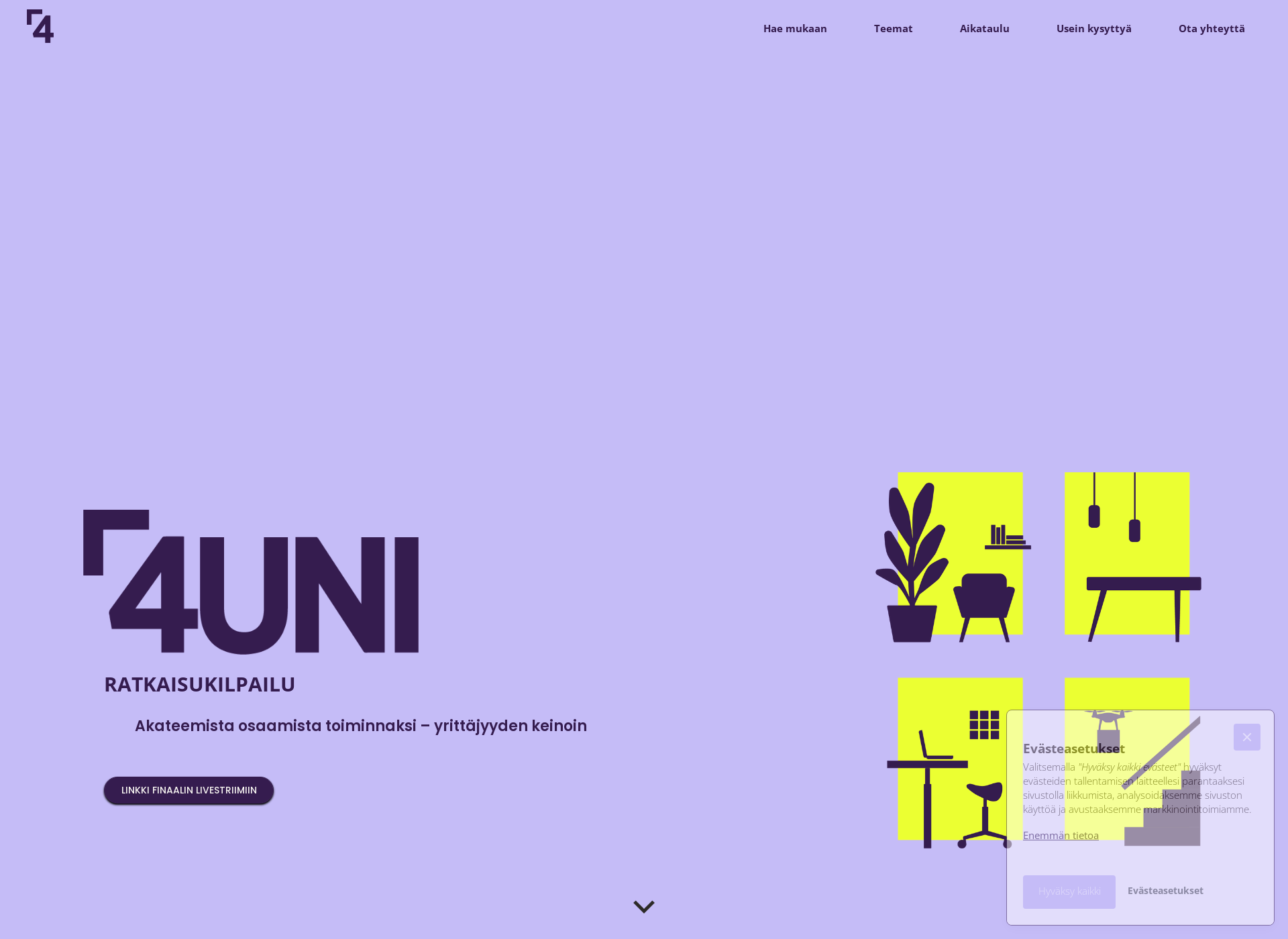 Screenshot for 4uni.fi