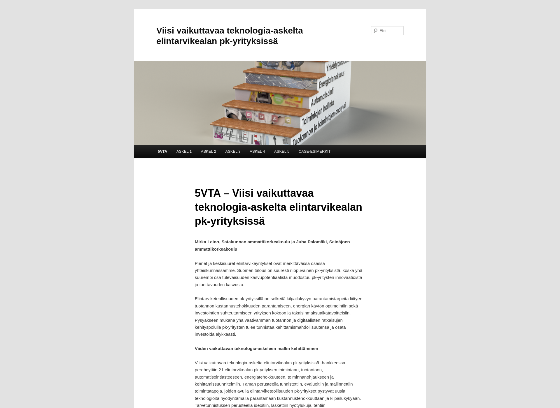 Skärmdump för 5vta.fi