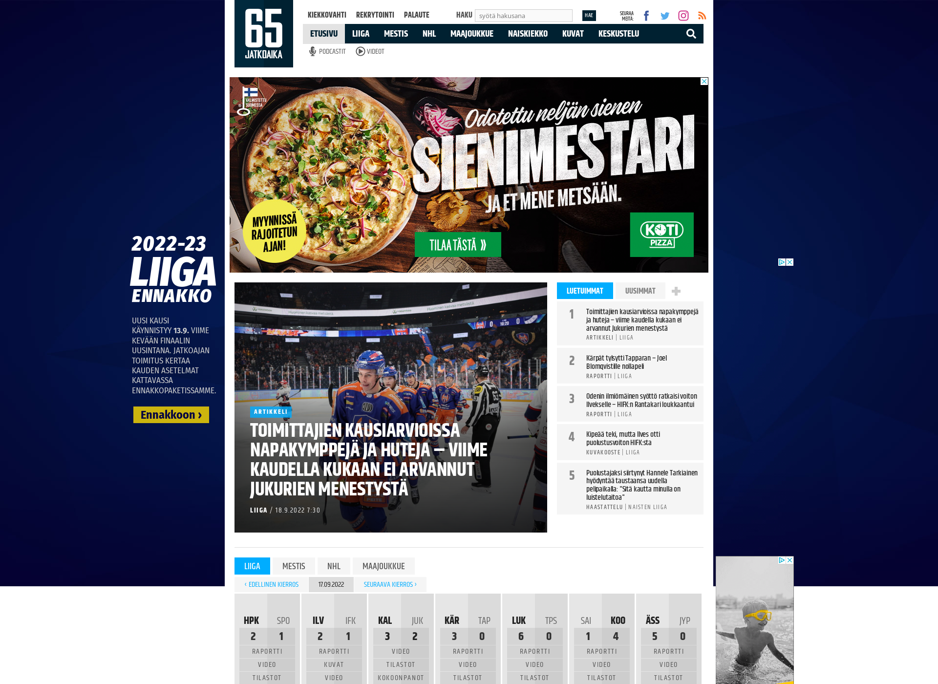 Screenshot for 65.fi