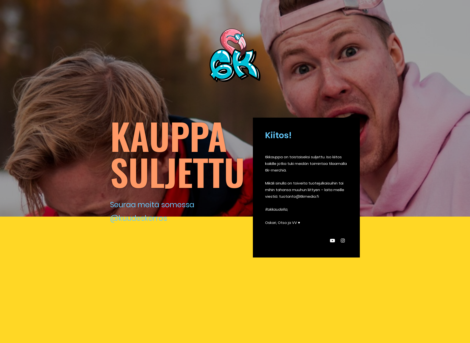 Skärmdump för 6kkauppa.fi