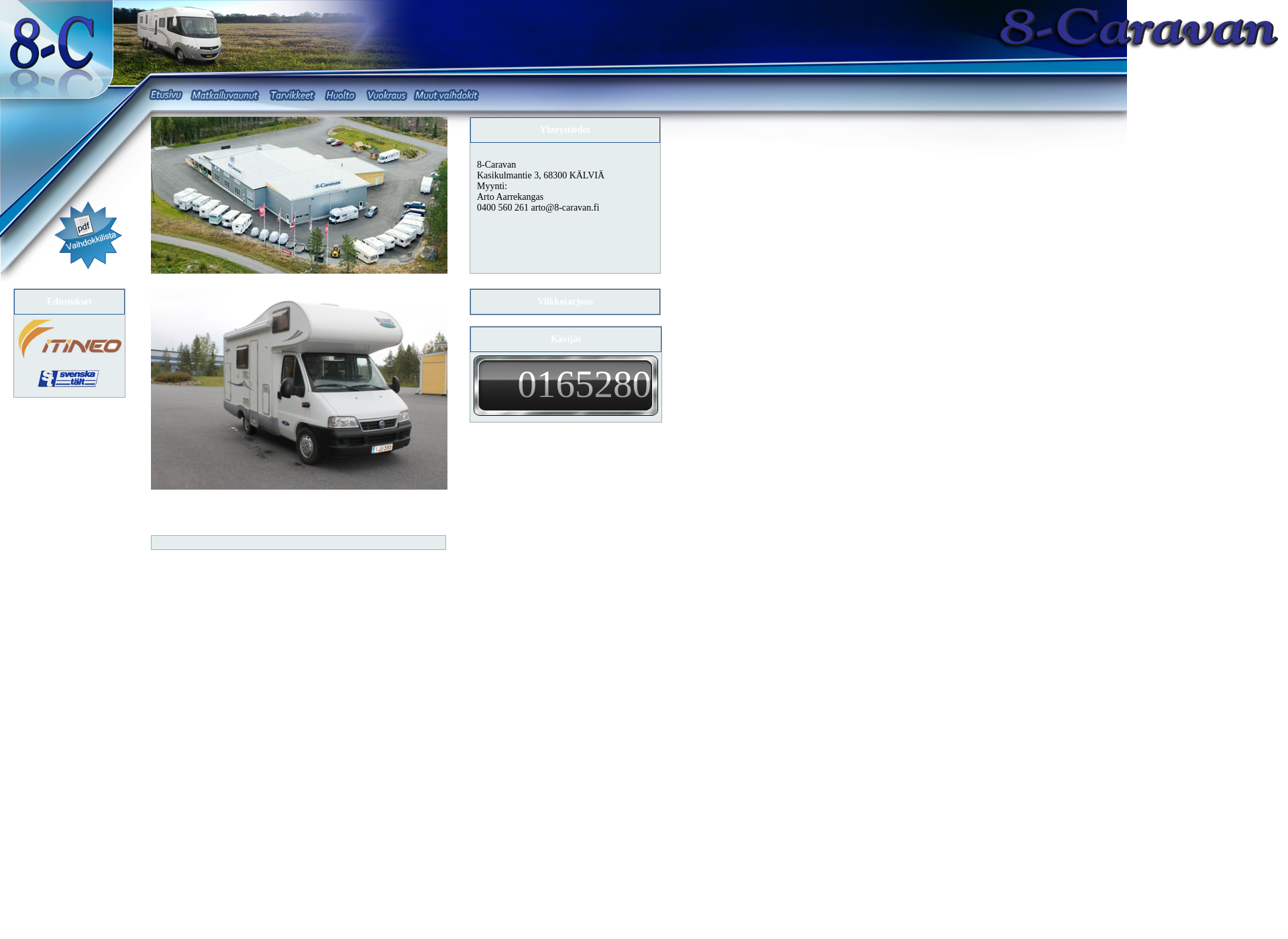 Screenshot for 8-caravan.fi