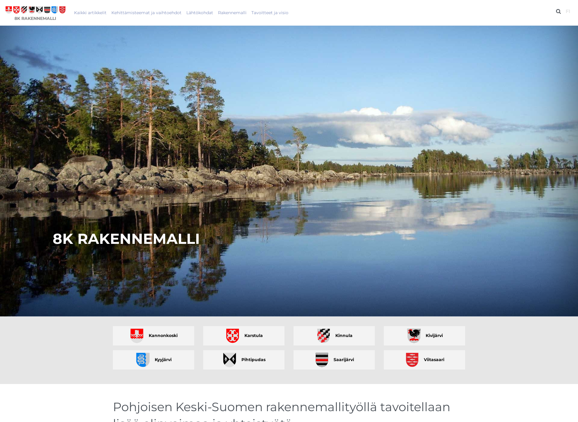 Skärmdump för 8krakennemalli.fi