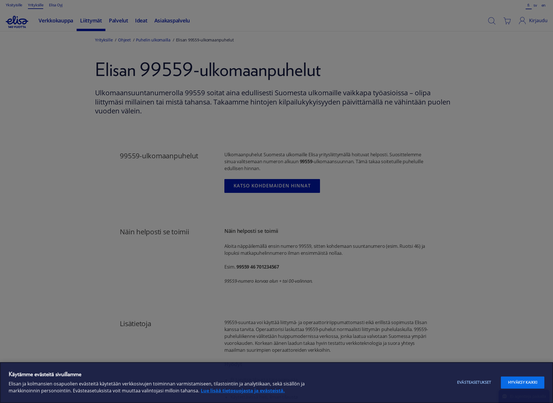 Screenshot for 99559.fi