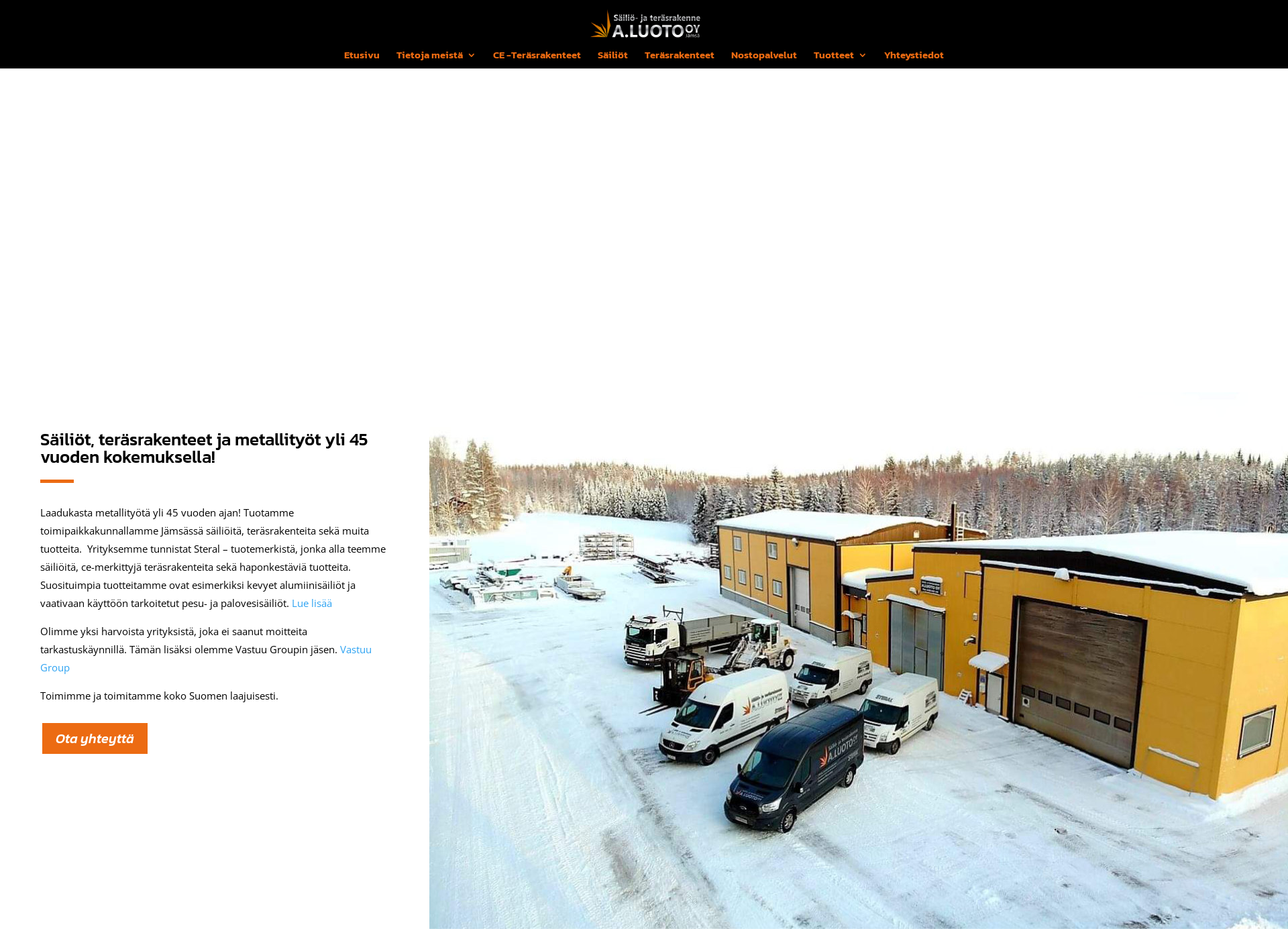 Screenshot for a-luoto.fi