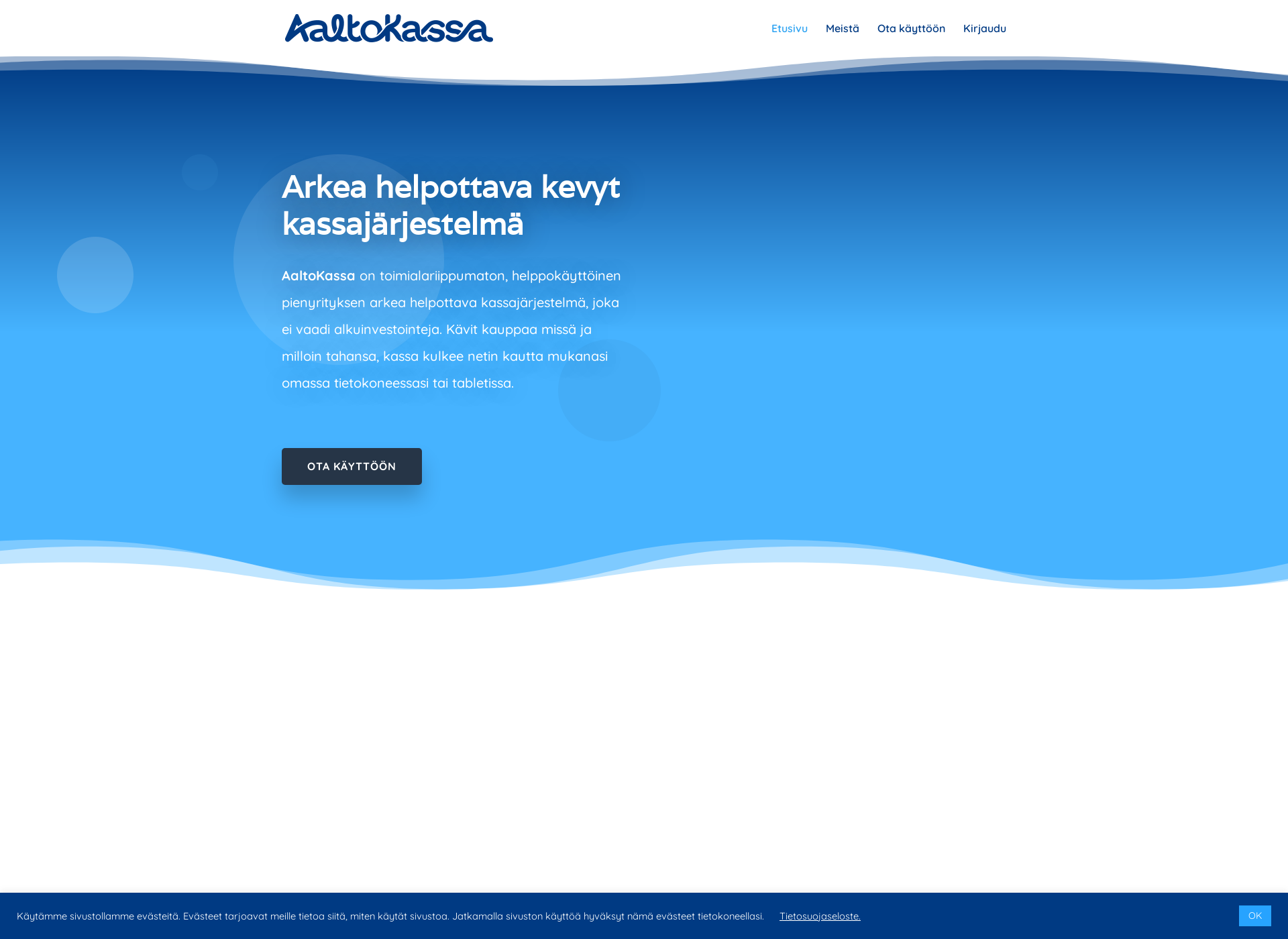 Screenshot for aaltokassa.fi