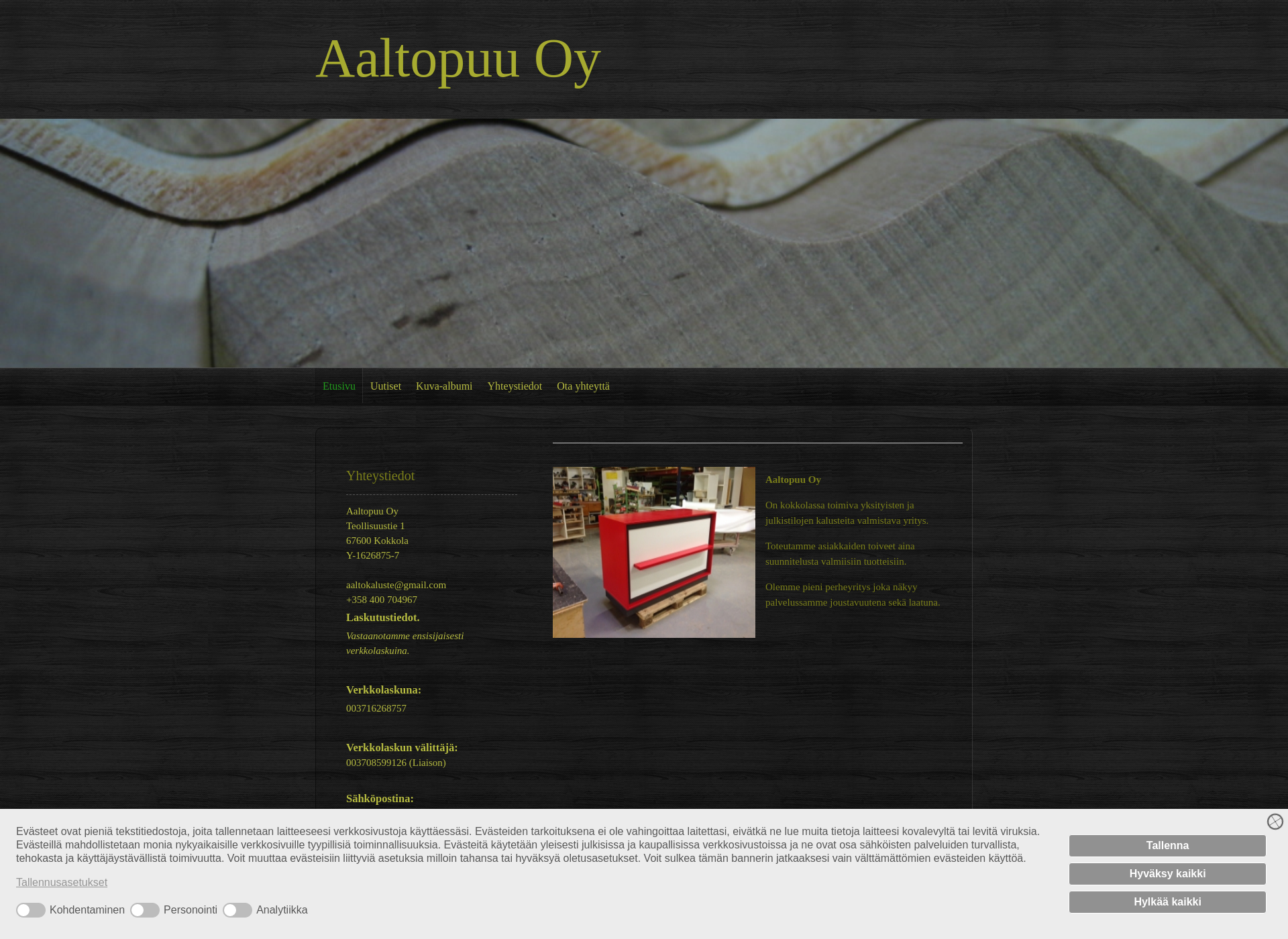 Screenshot for aaltopuu.fi