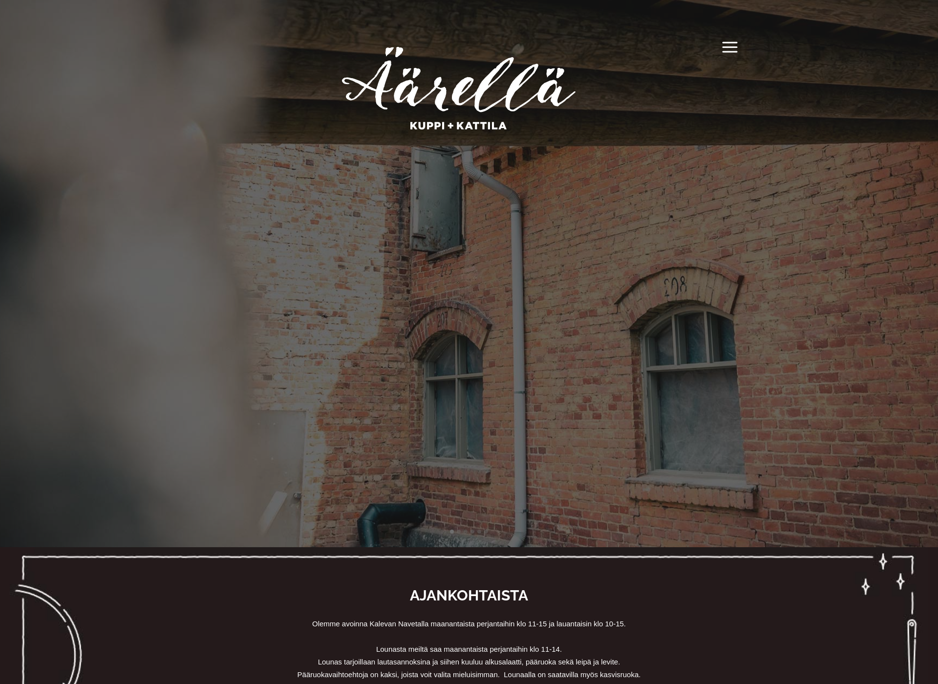 Screenshot for aarella.fi