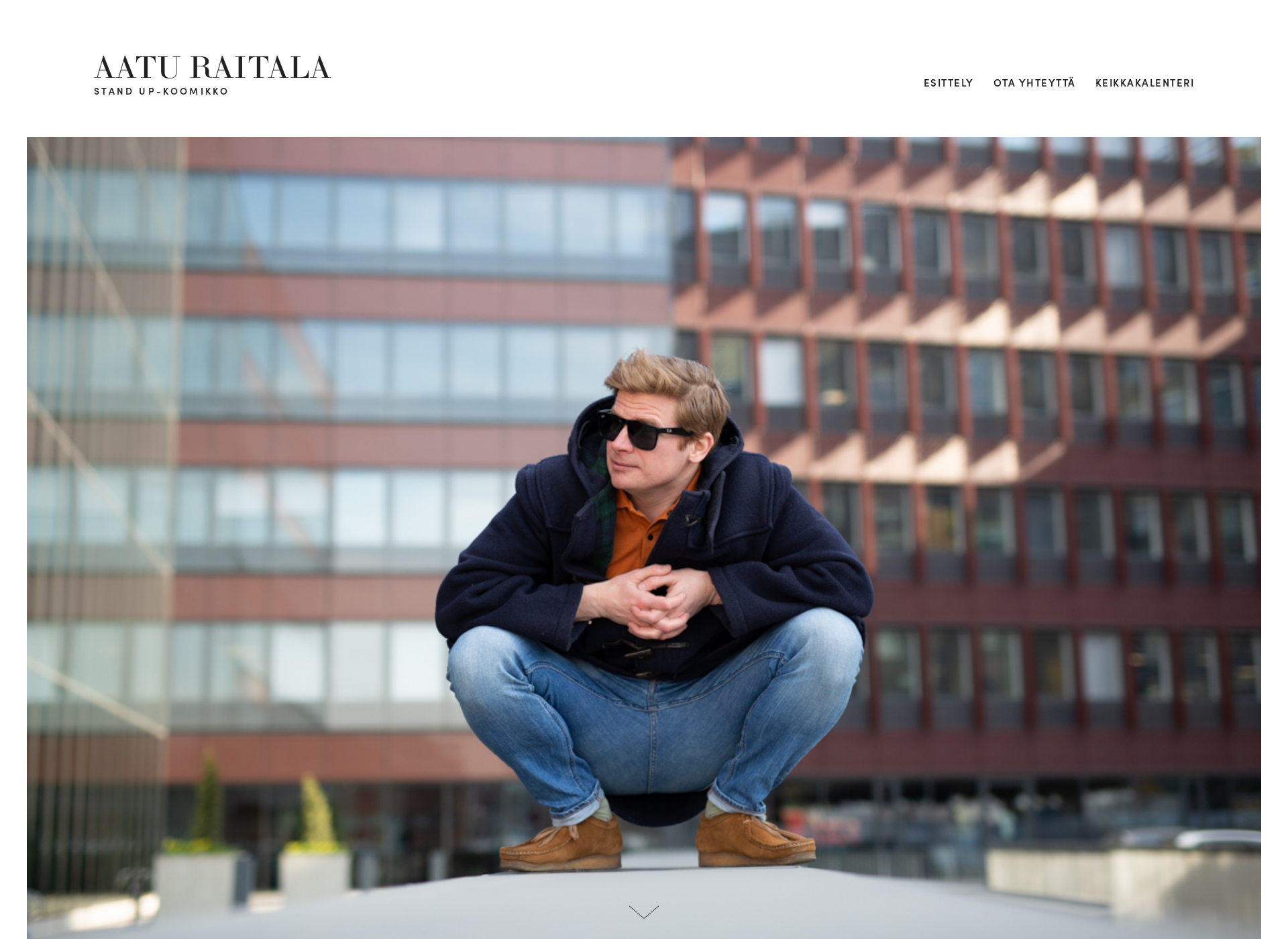 Skärmdump för aaturaitala.fi