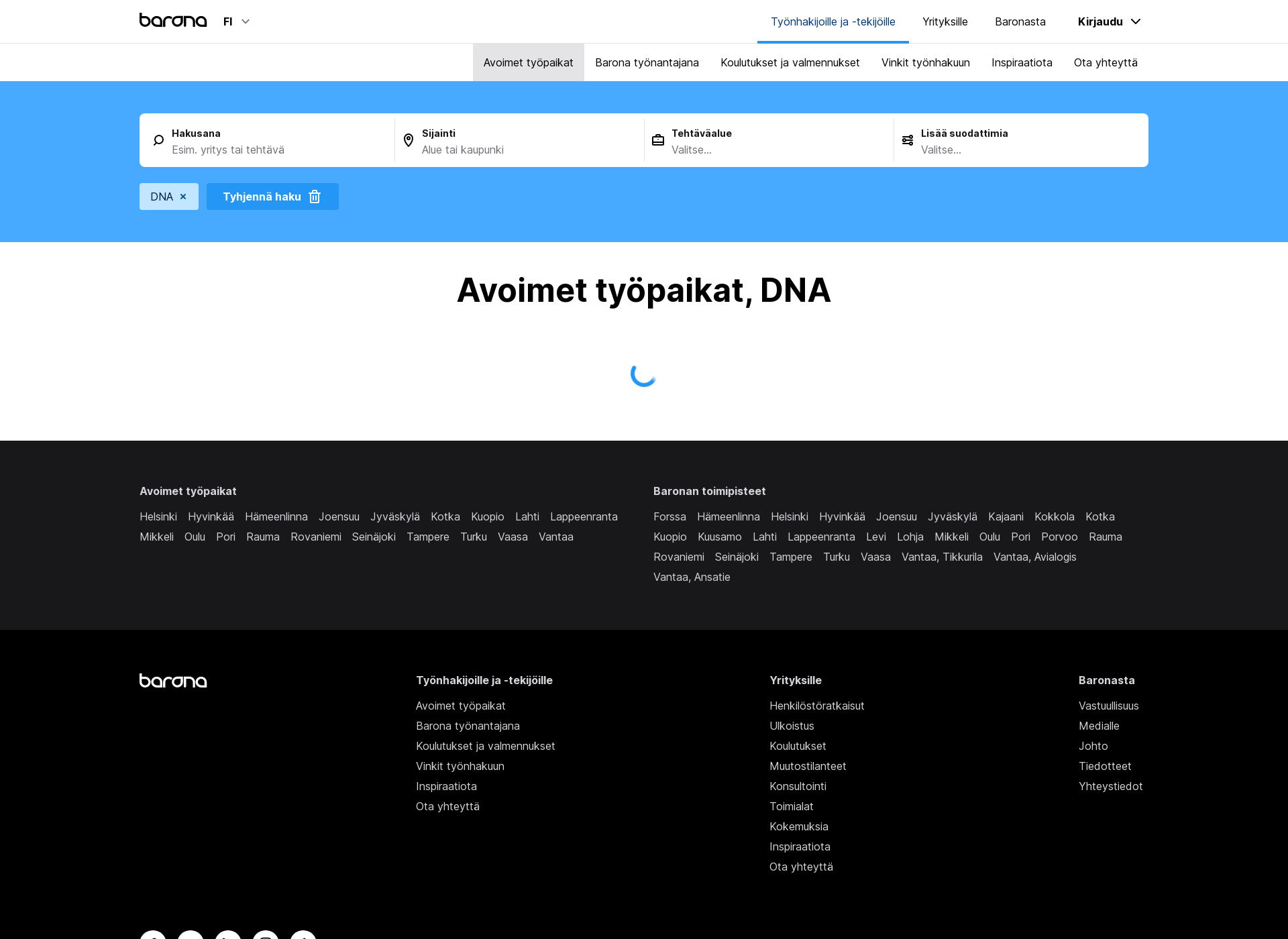 Screenshot for abidna.fi