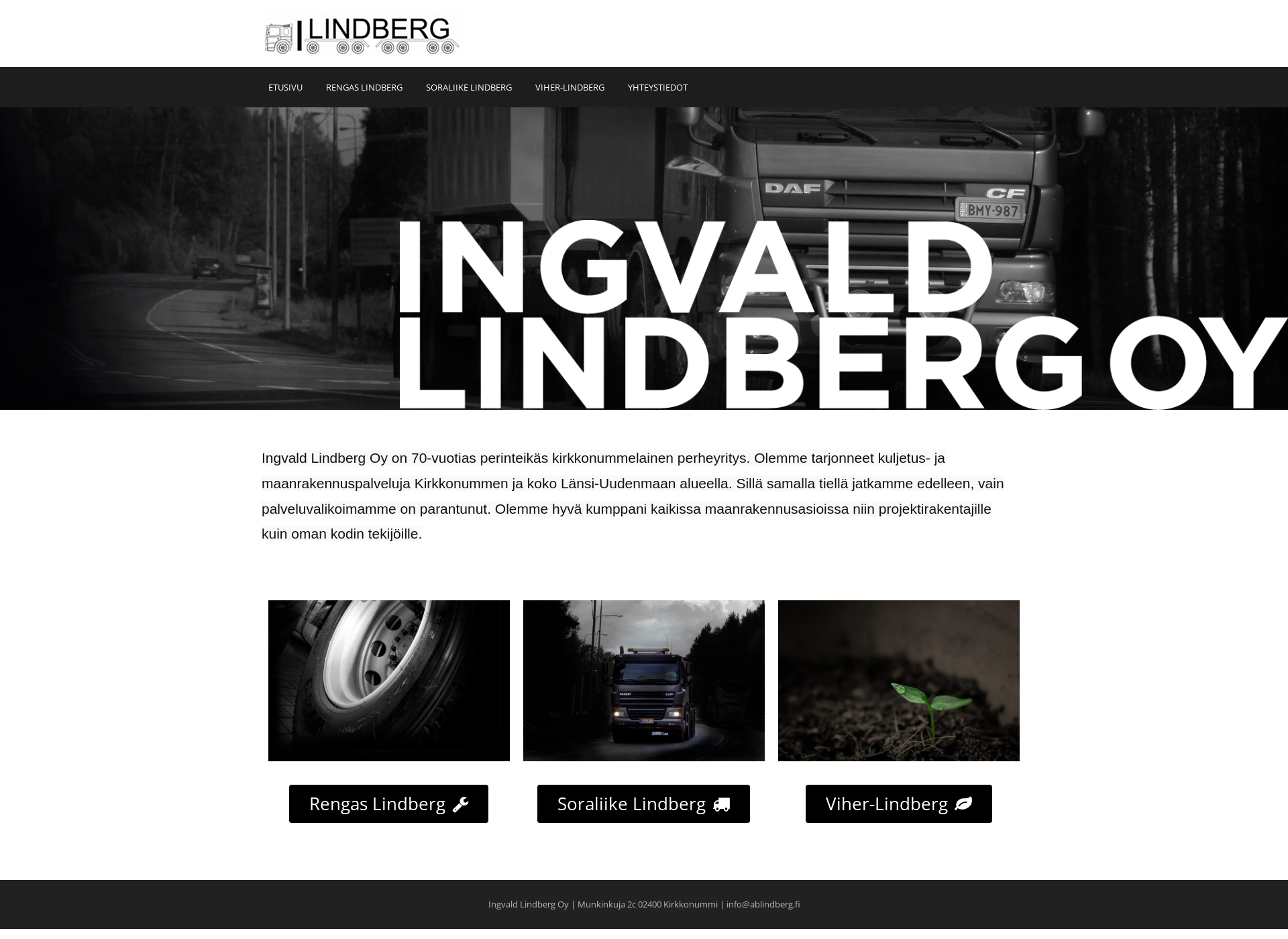 Screenshot for ablindberg.fi