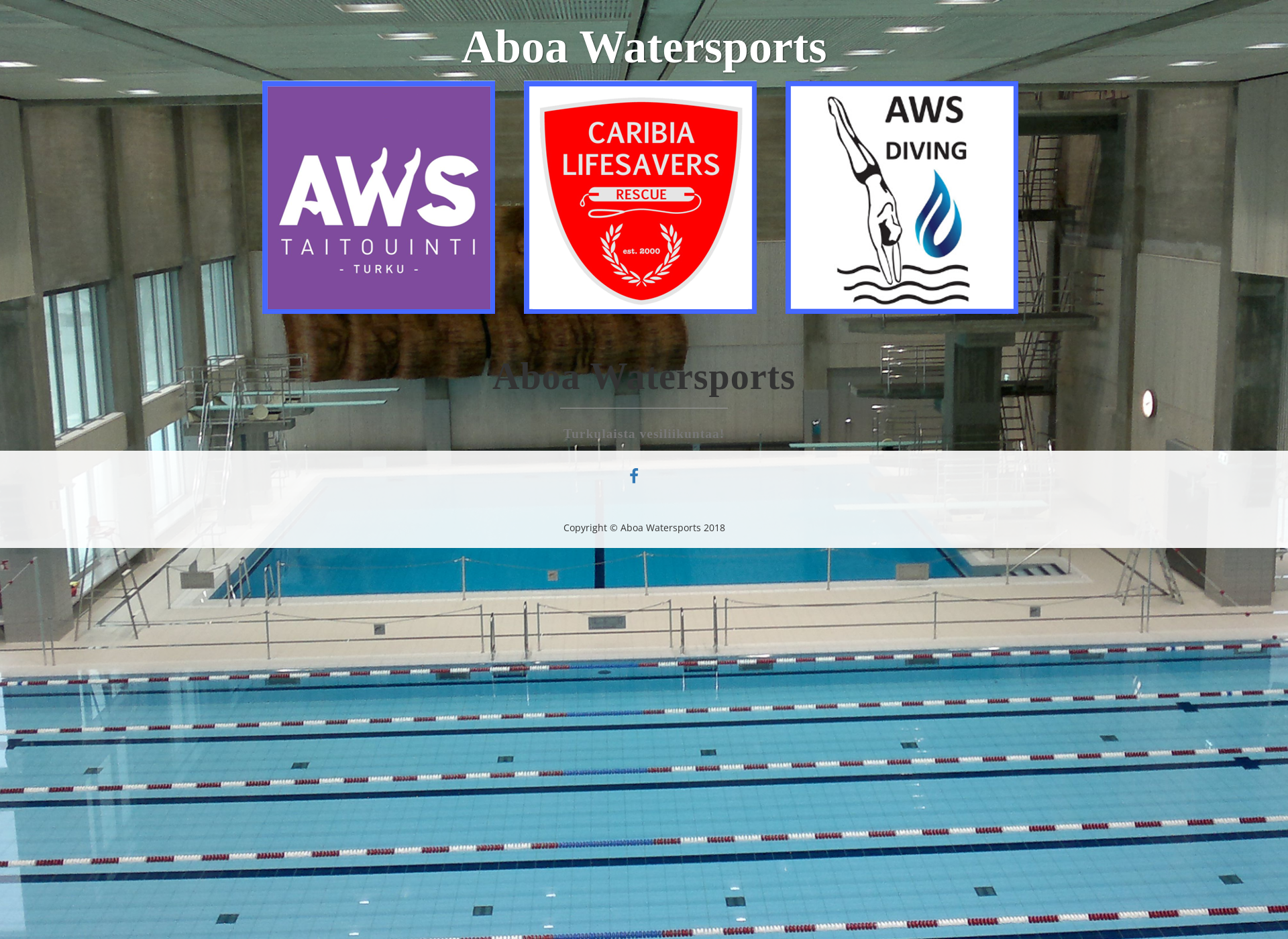 Skärmdump för aboawatersports.fi