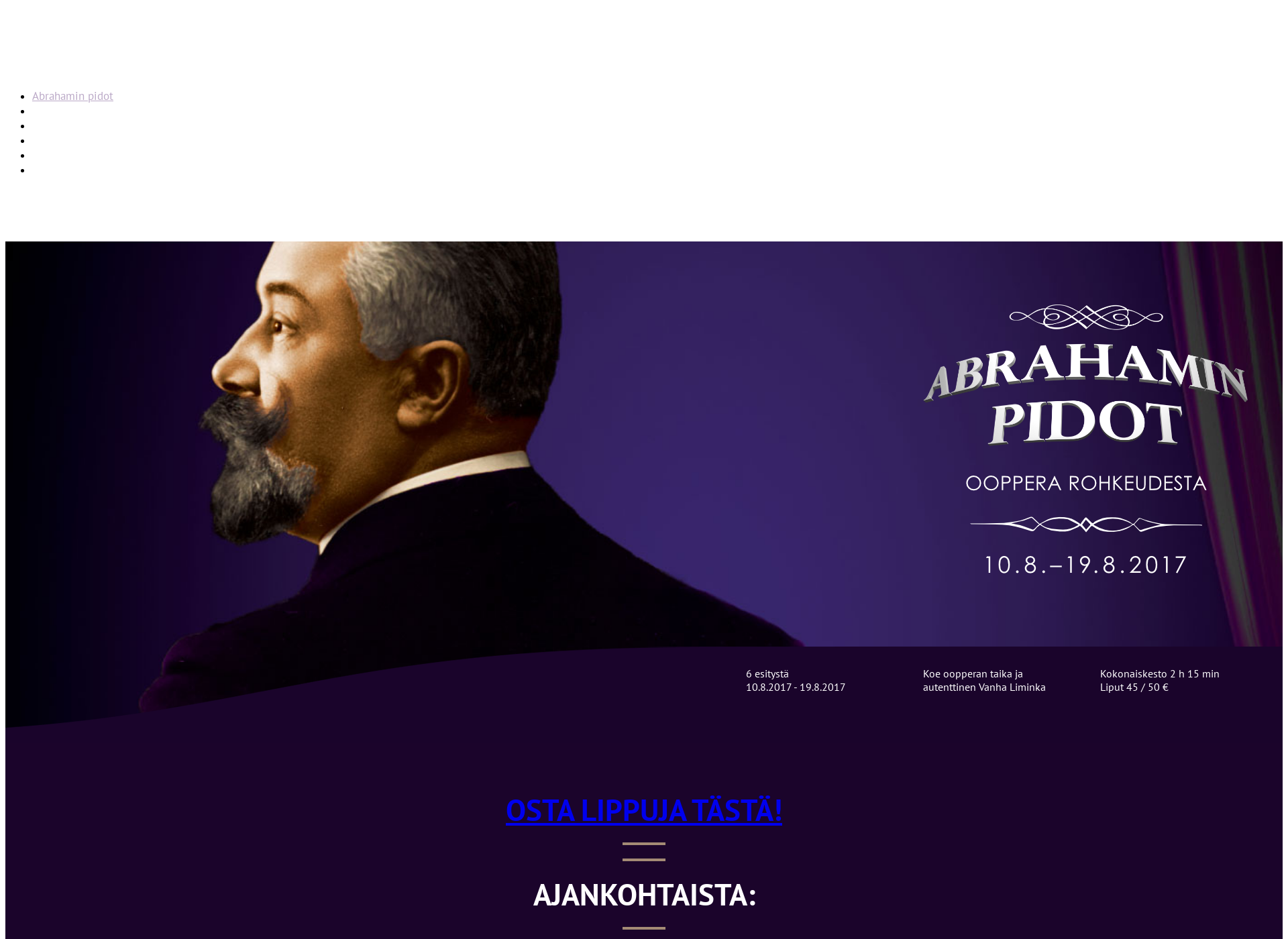 Screenshot for abrahaminpidot.fi