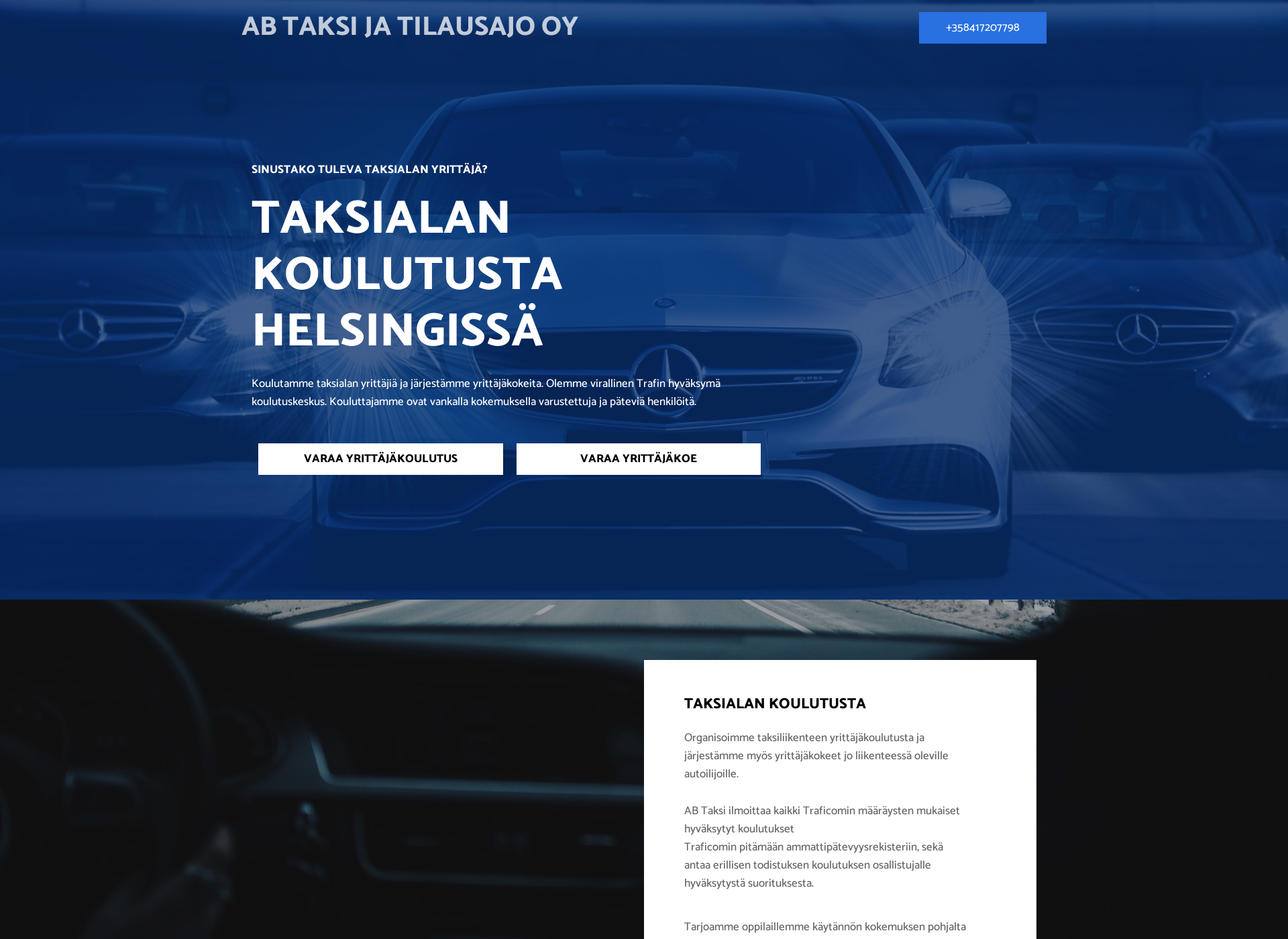 Screenshot for abtaksi.fi