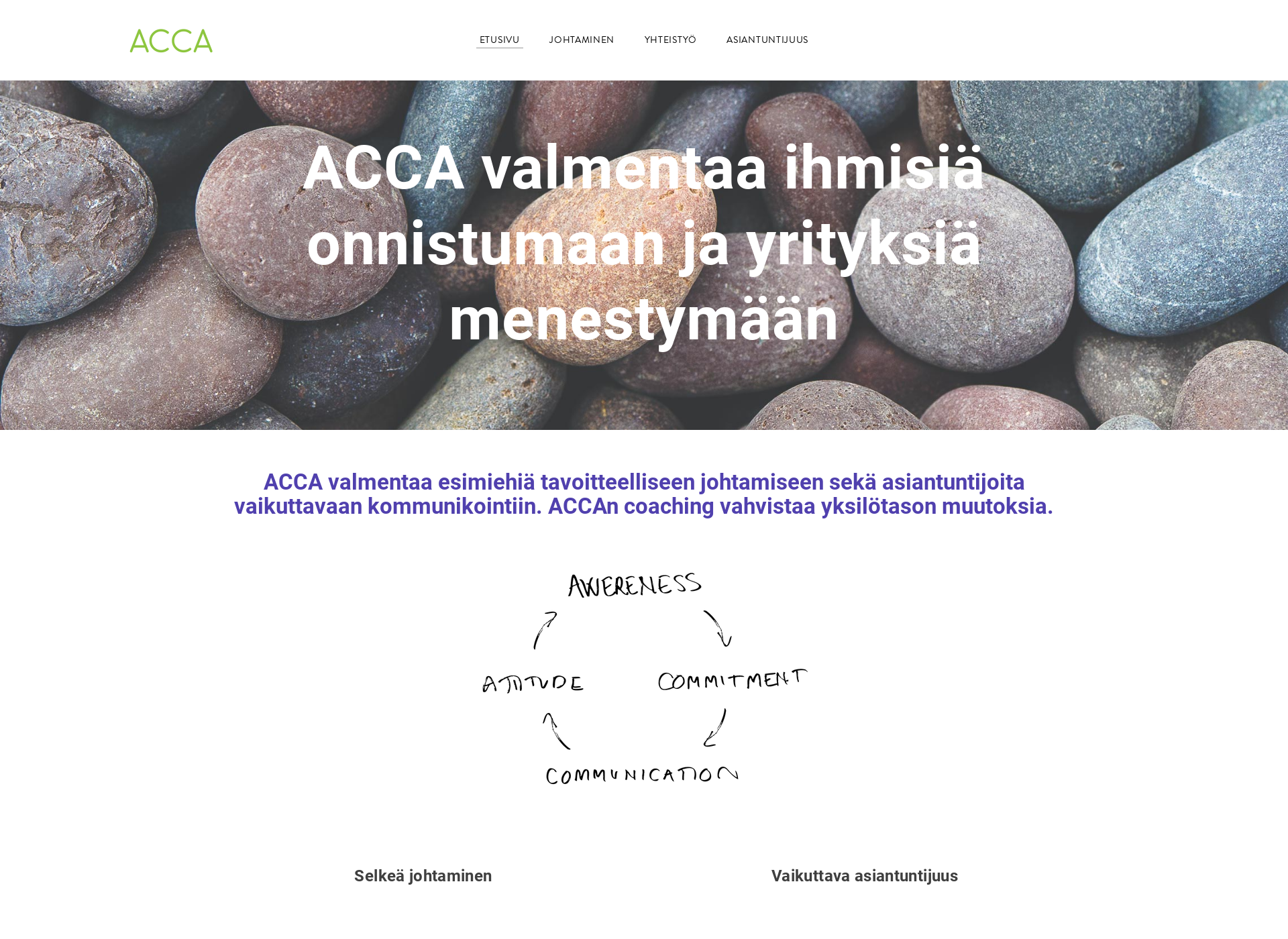 Screenshot for acca.fi