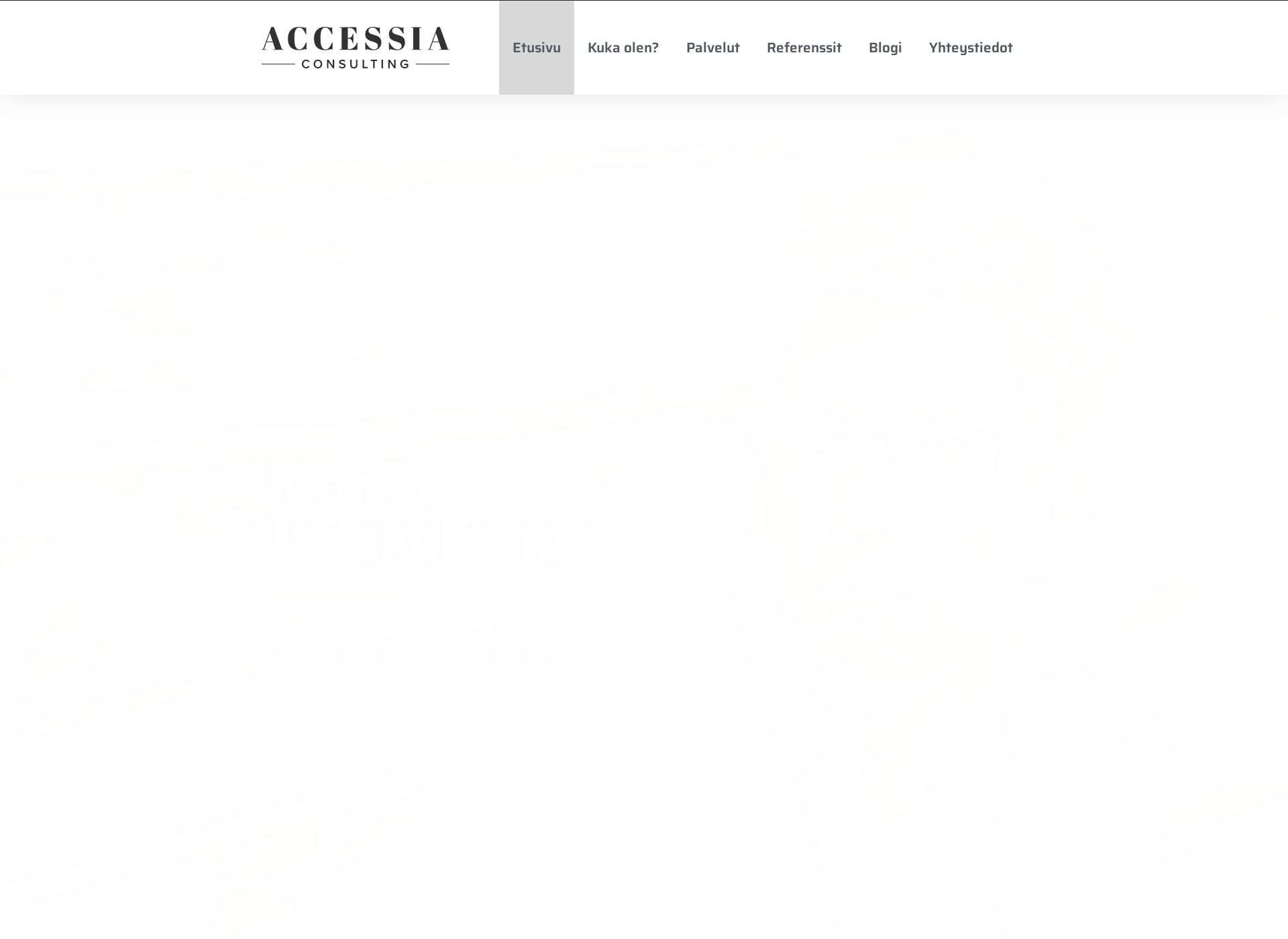Screenshot for accessia.fi