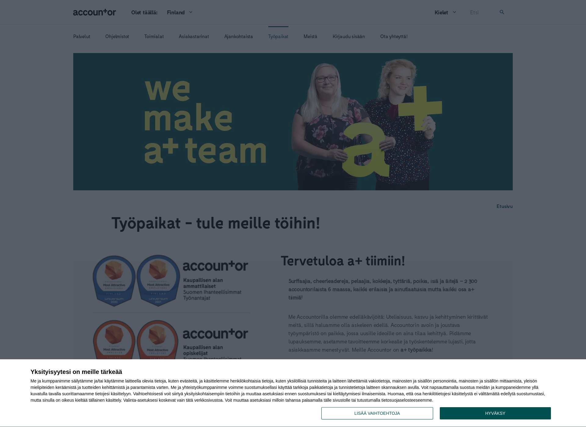 Näyttökuva accountorilaiseksi.fi