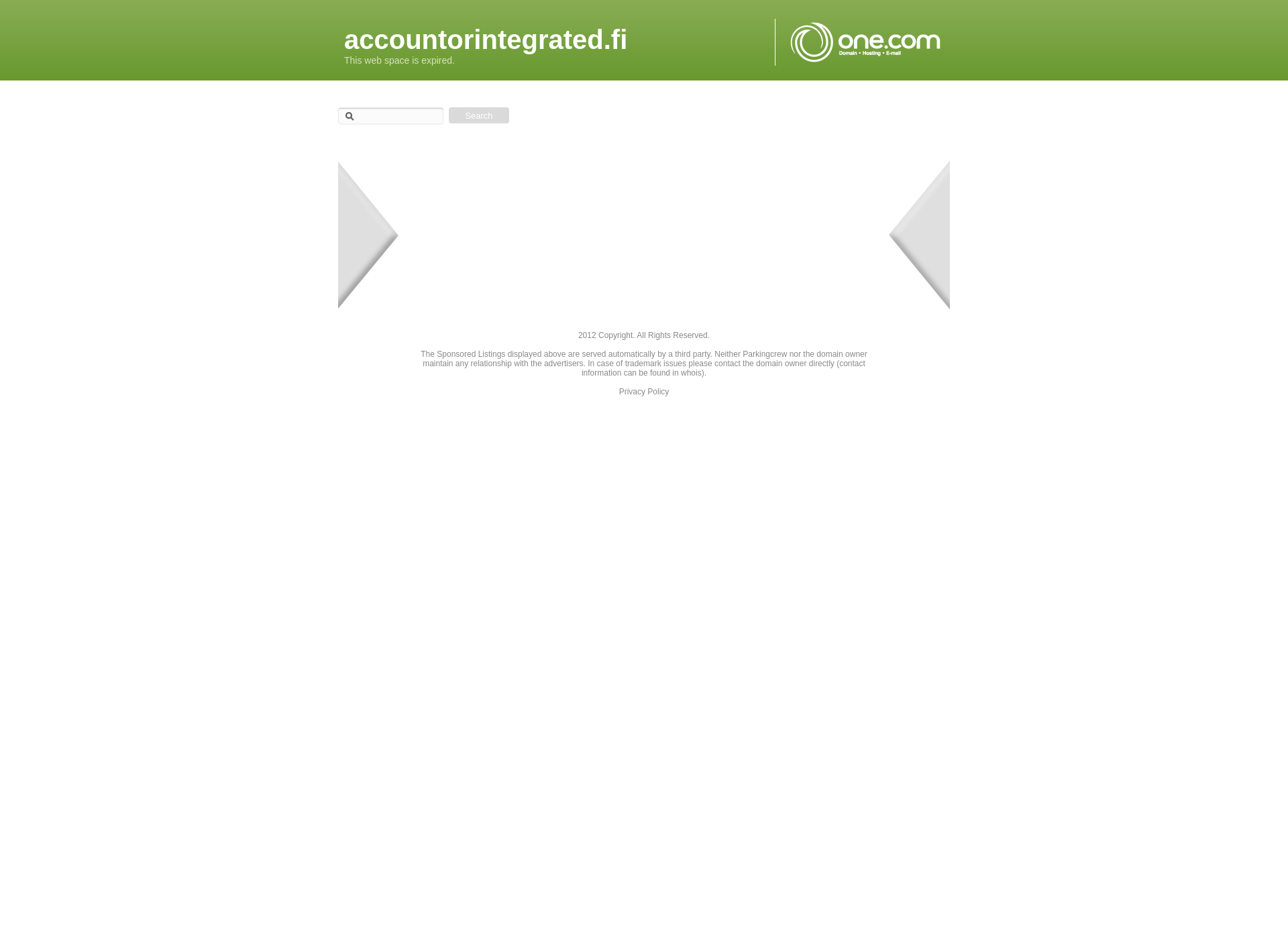 Screenshot for accountorintegrated.fi