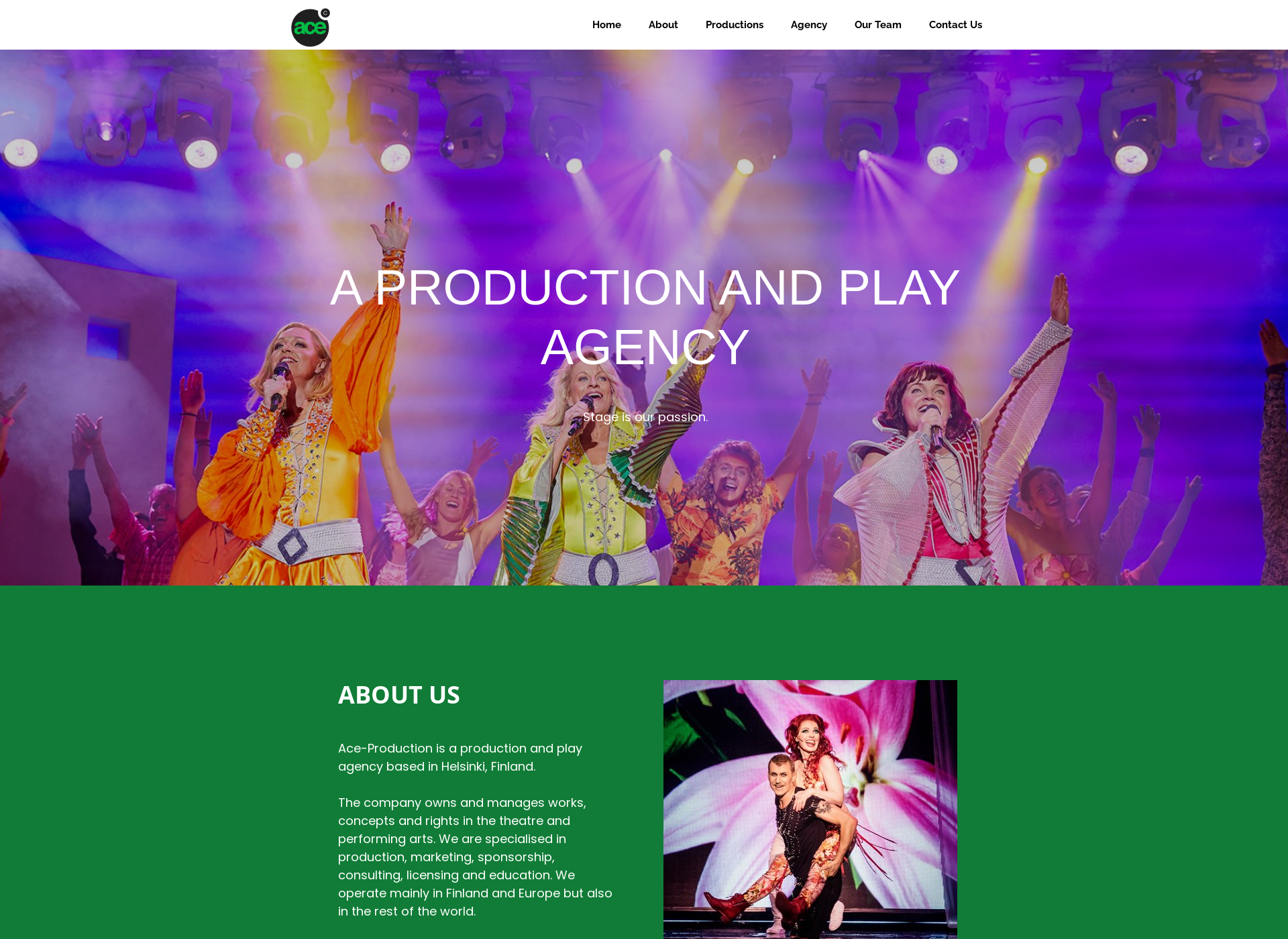 Screenshot for ace-production.com