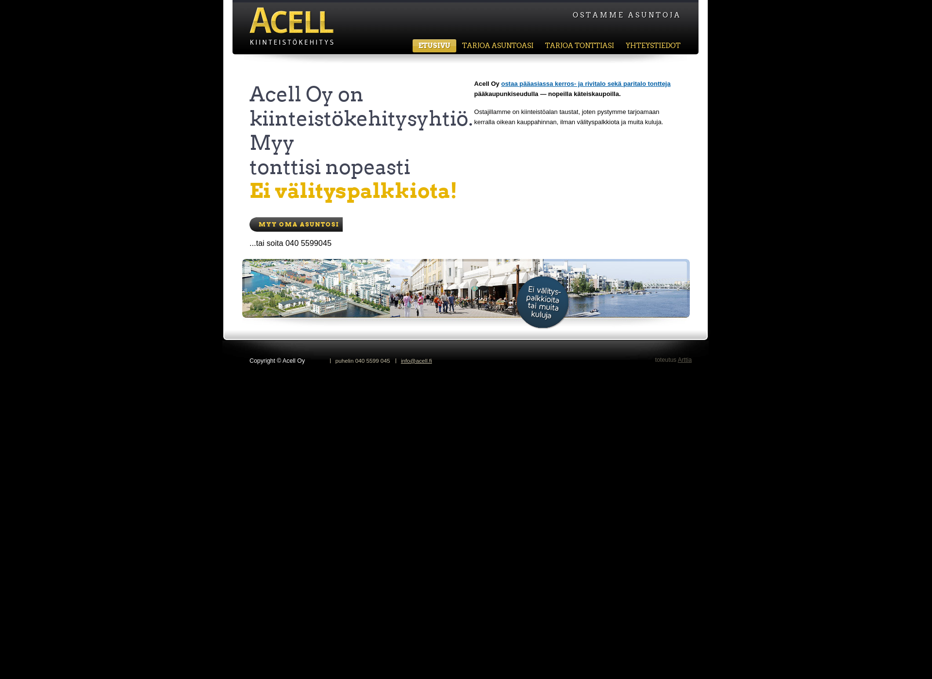 Screenshot for acell.fi