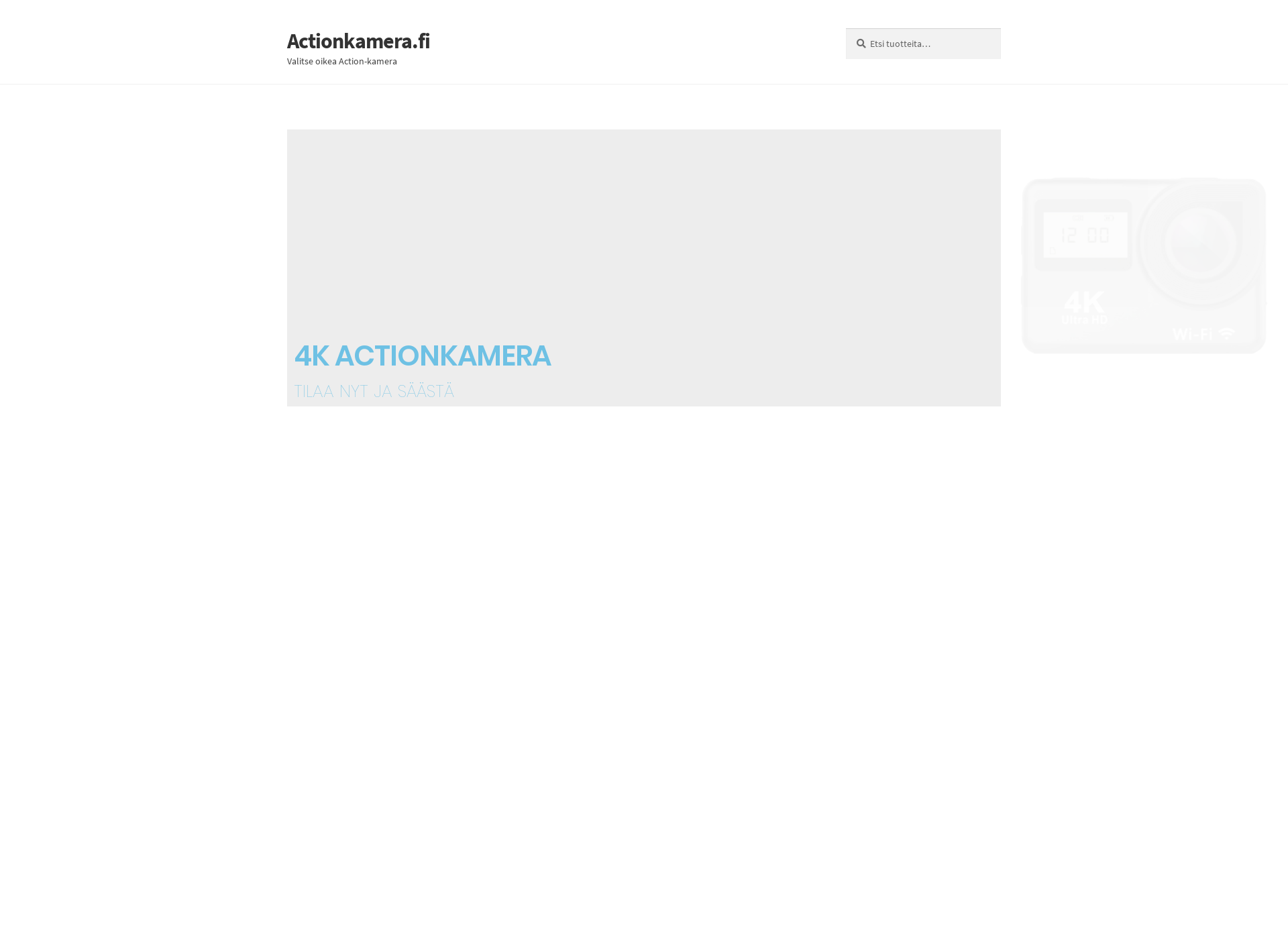 Screenshot for actionkamera.fi