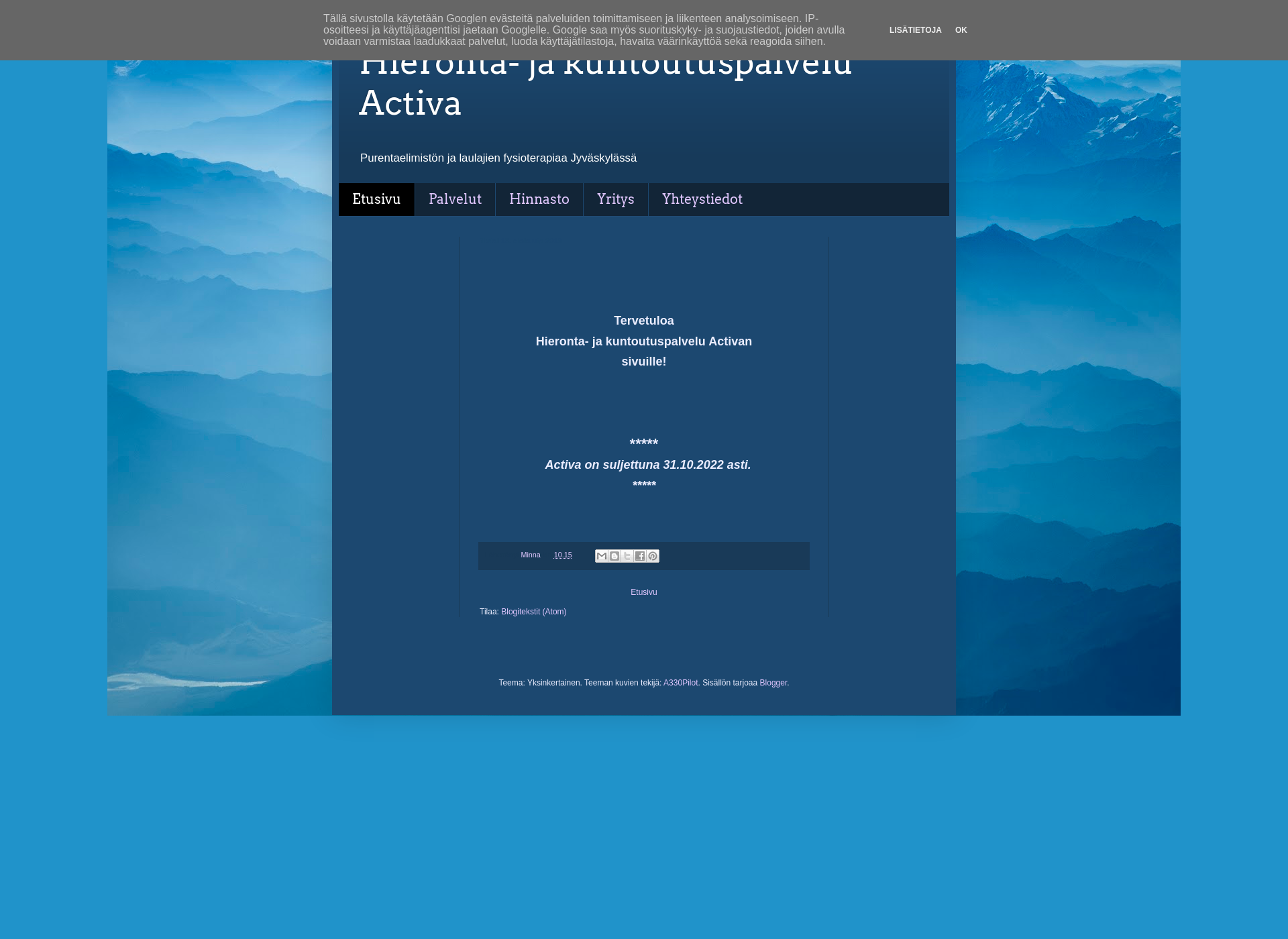 Screenshot for activa.fi