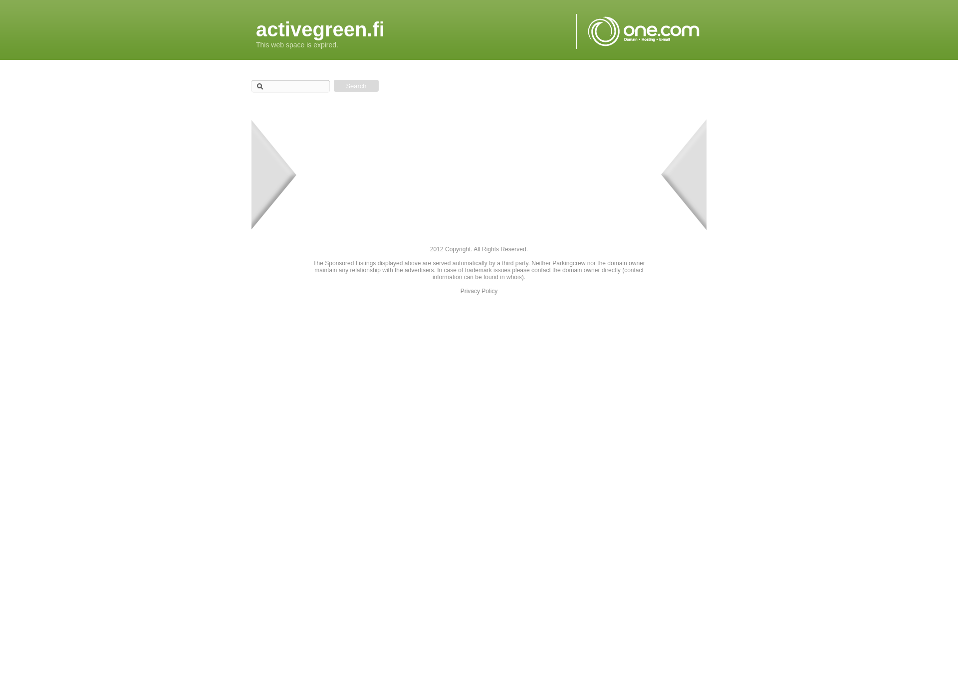 Screenshot for activegreen.fi