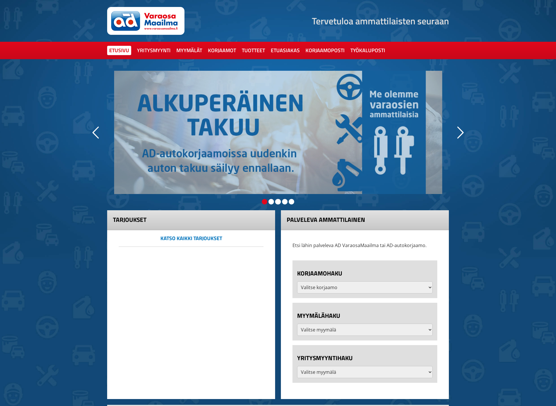 Screenshot for ad-turku.fi