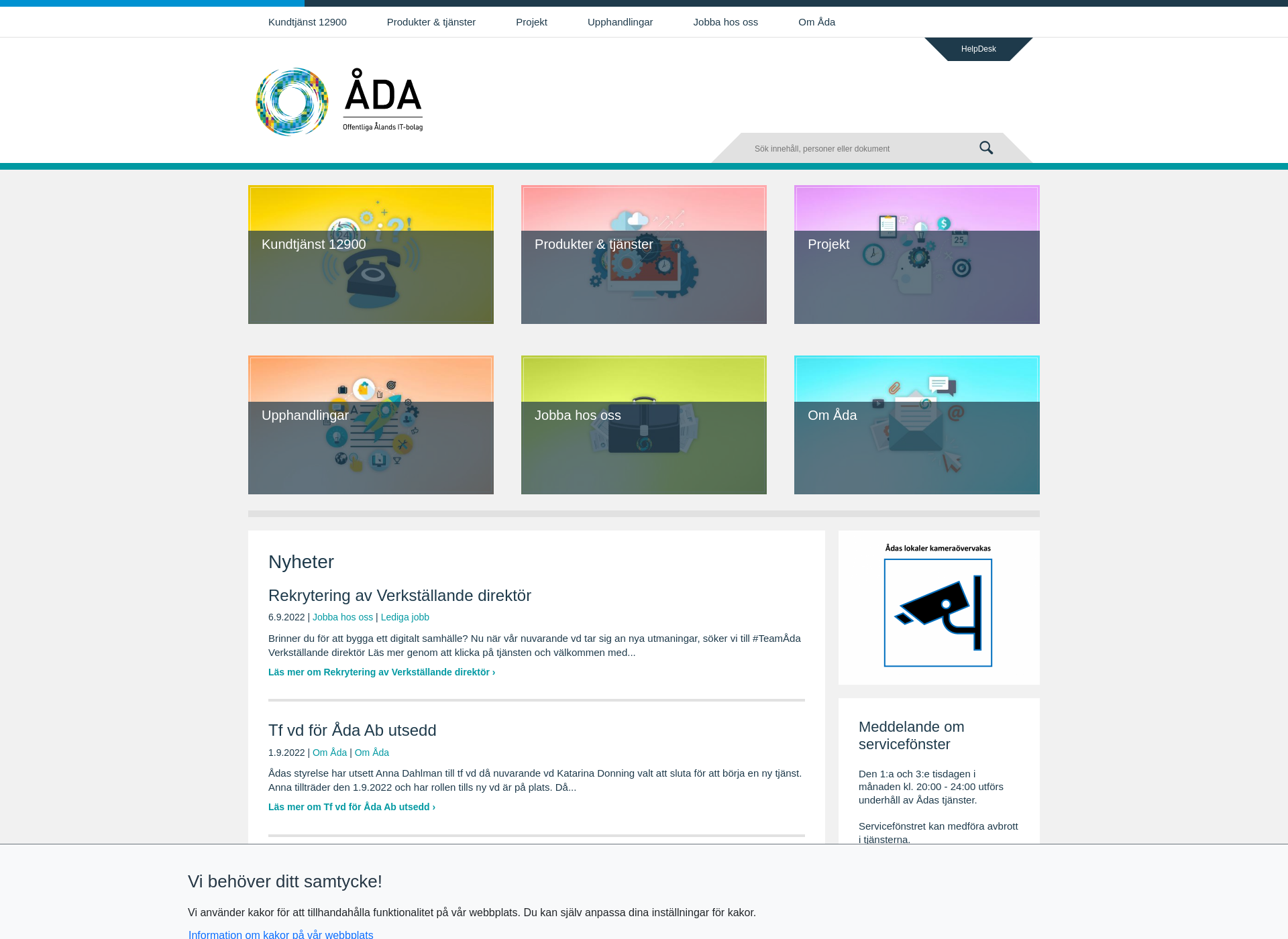 Screenshot for ada.ax