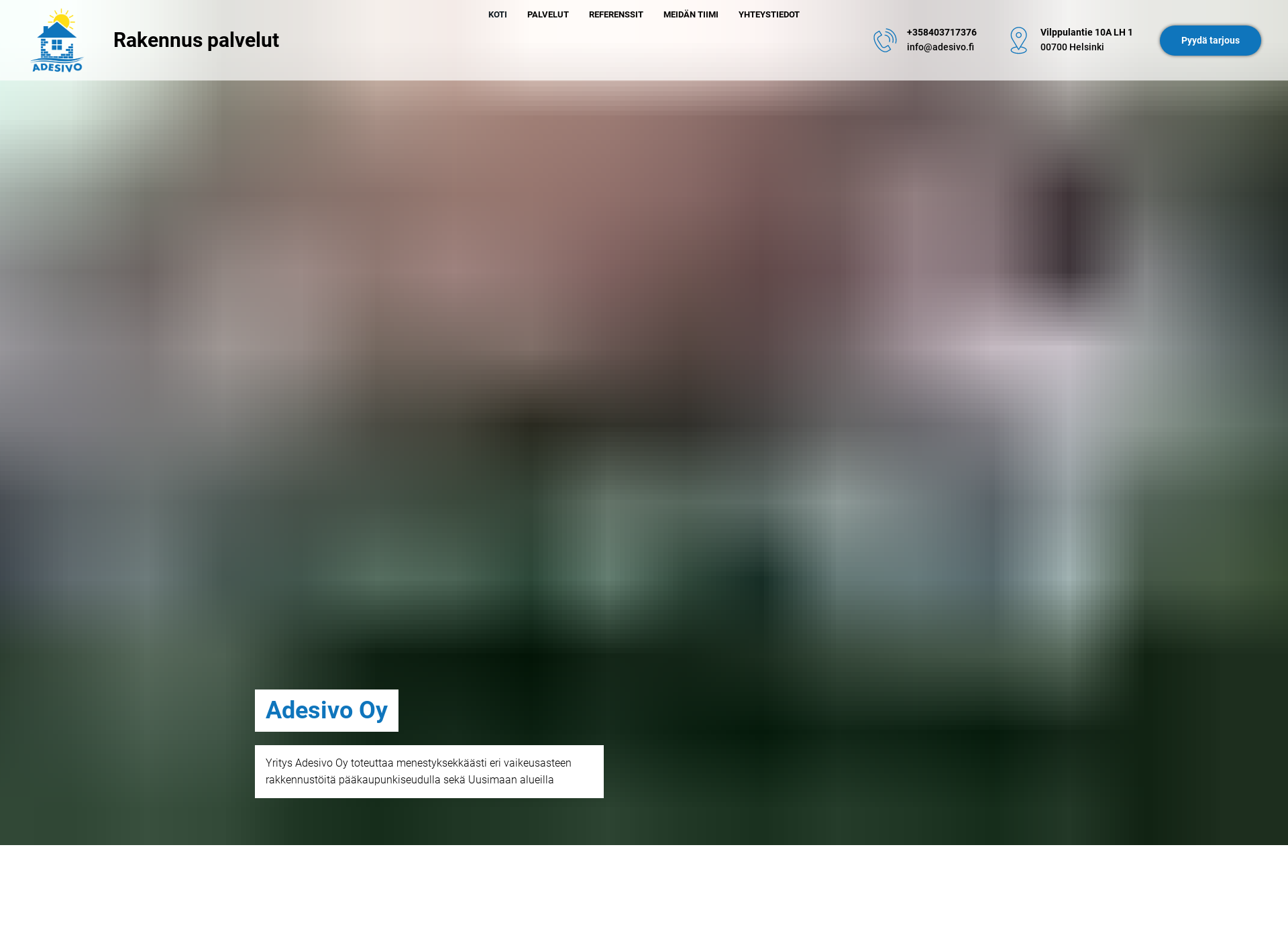 Screenshot for adesivo.fi