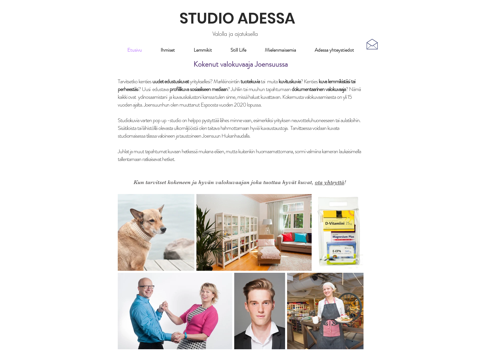 Screenshot for adessa.fi