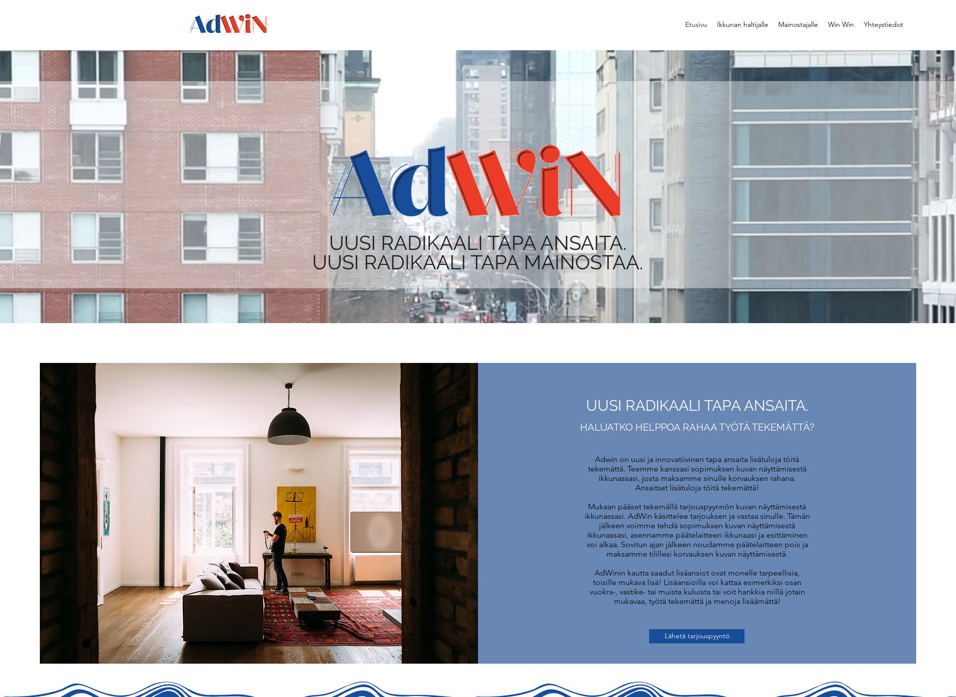 Screenshot for adwin.fi