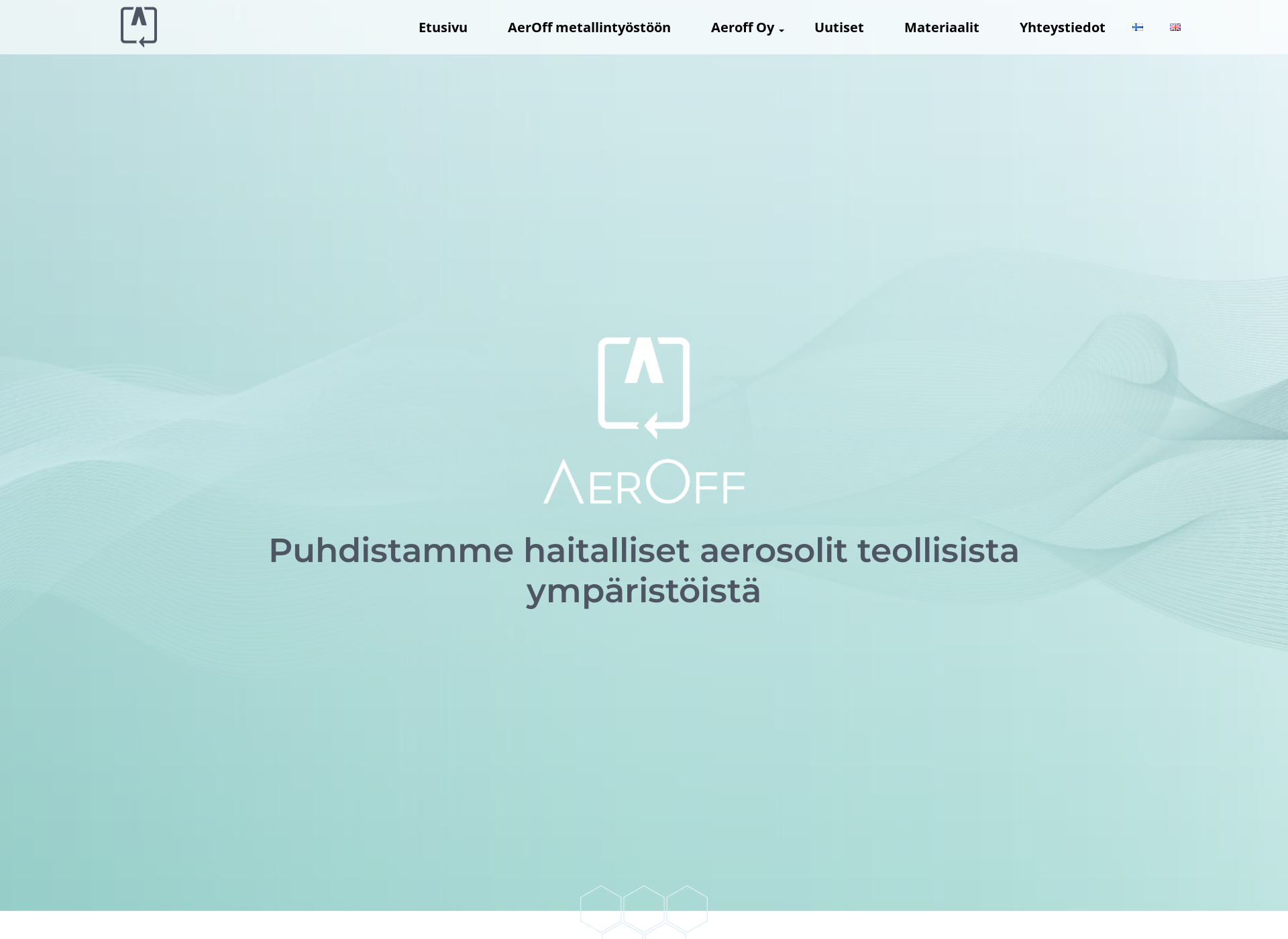 Näyttökuva aeroff.fi
