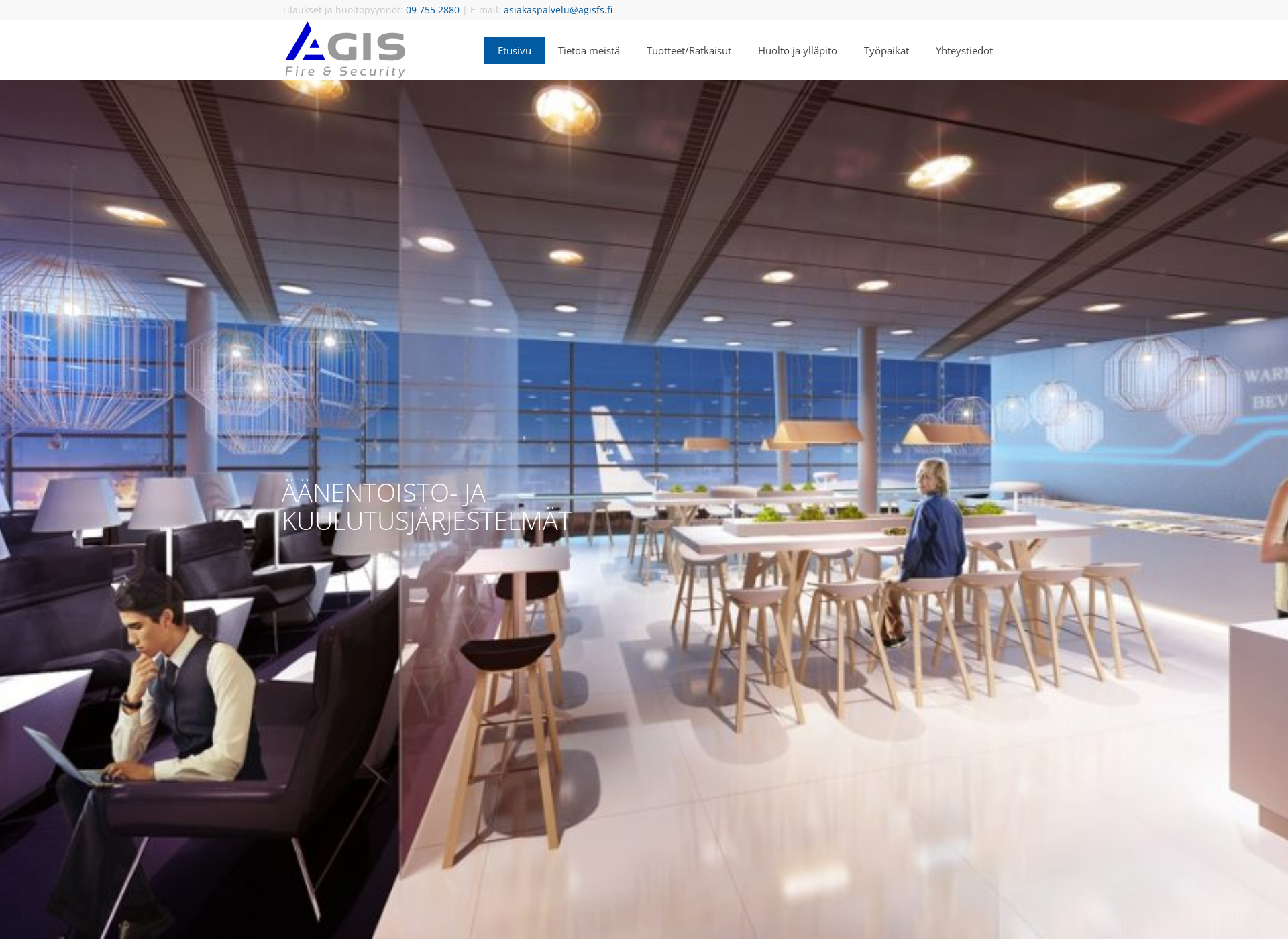 Screenshot for agis.fi