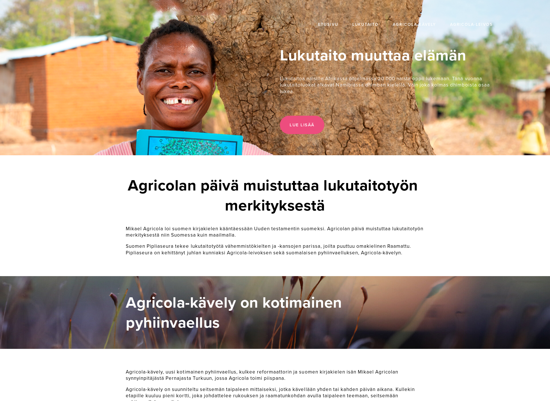 Screenshot for agricola.fi