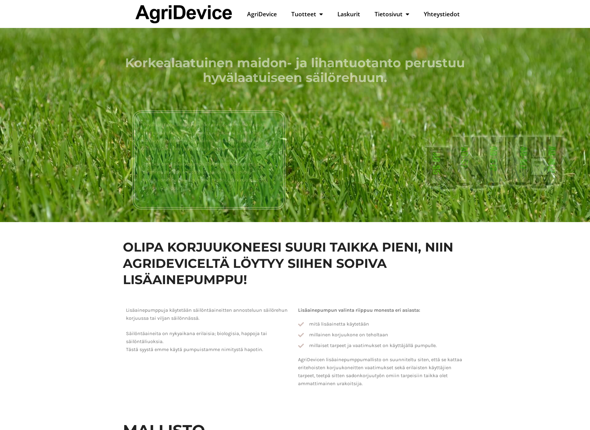 Screenshot for agridevice.fi