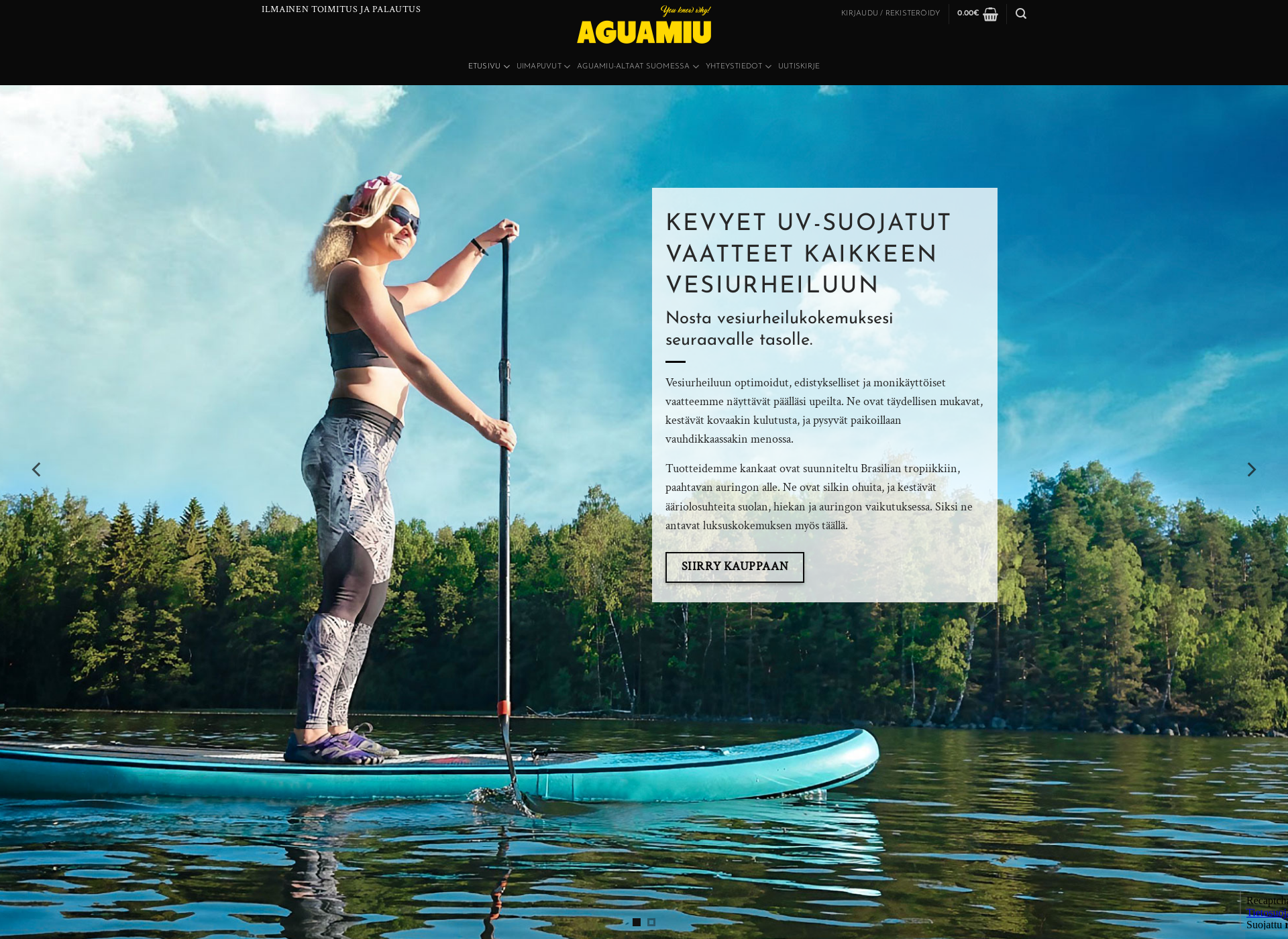 Screenshot for aguamiu.fi