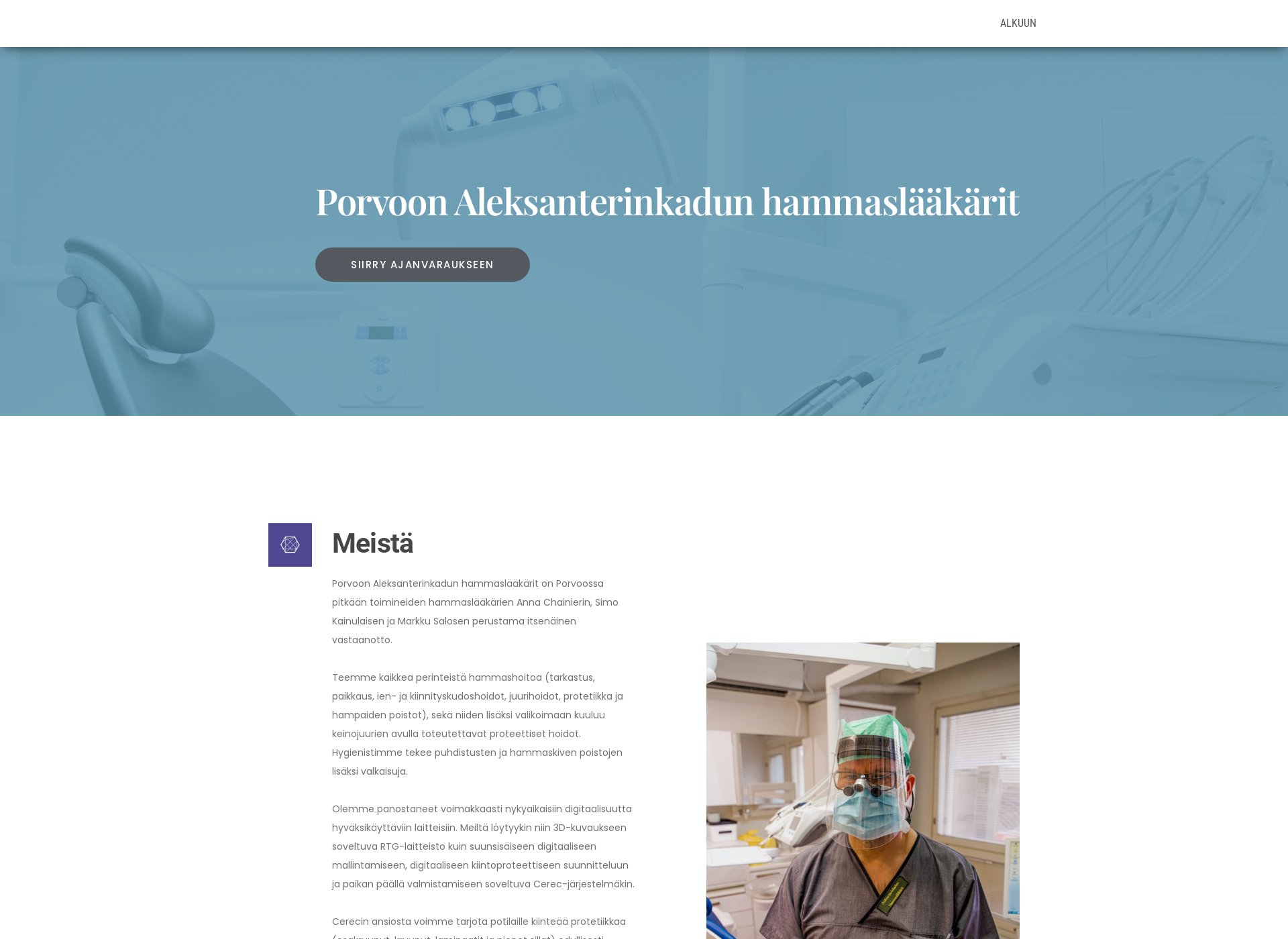 Screenshot for ahammas.fi