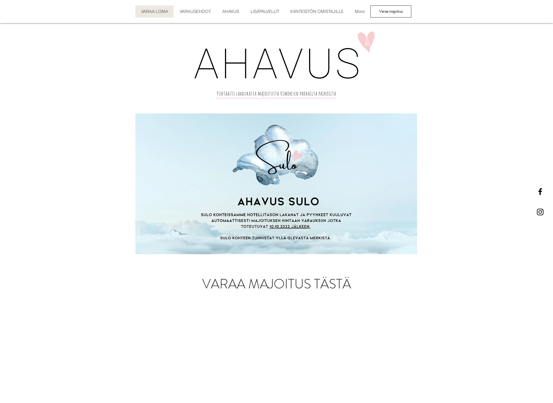 Screenshot for ahavus.fi