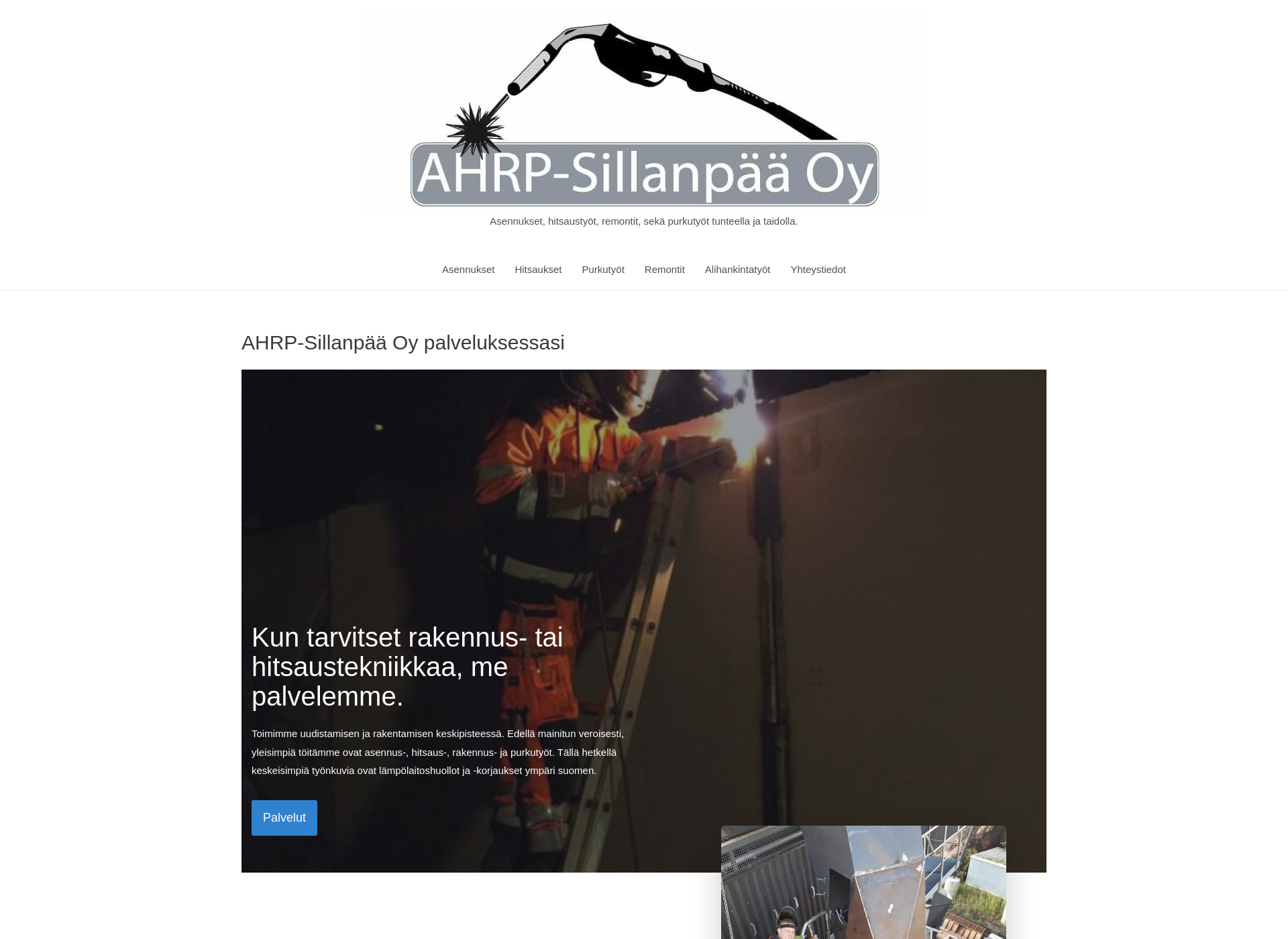 Screenshot for ahrpsillanpaa.fi