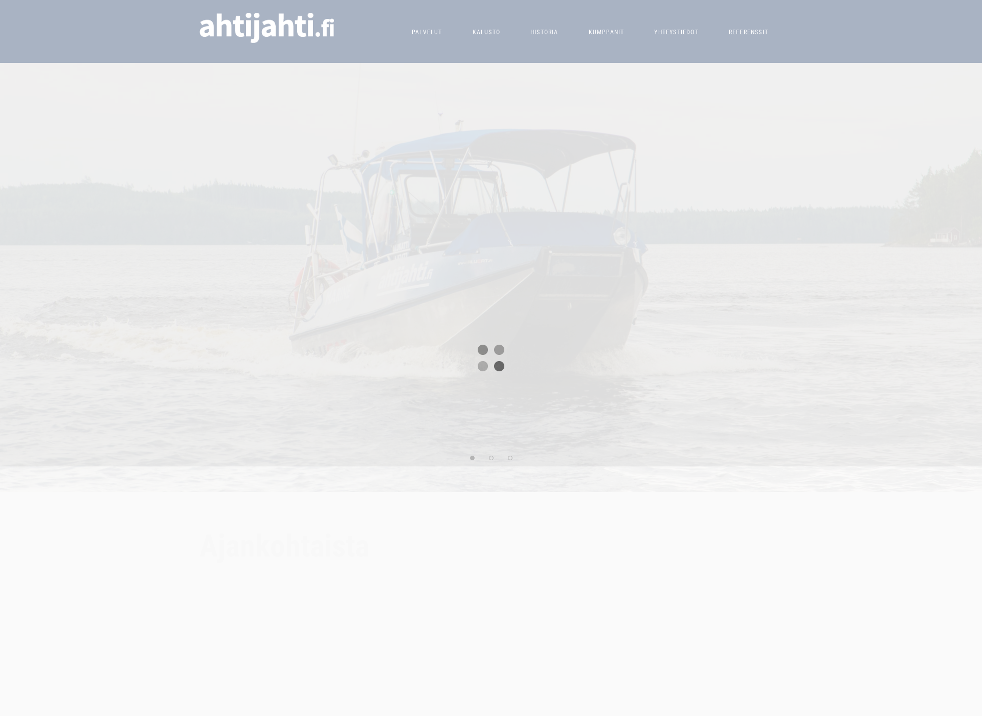 Screenshot for ahtijahti.fi