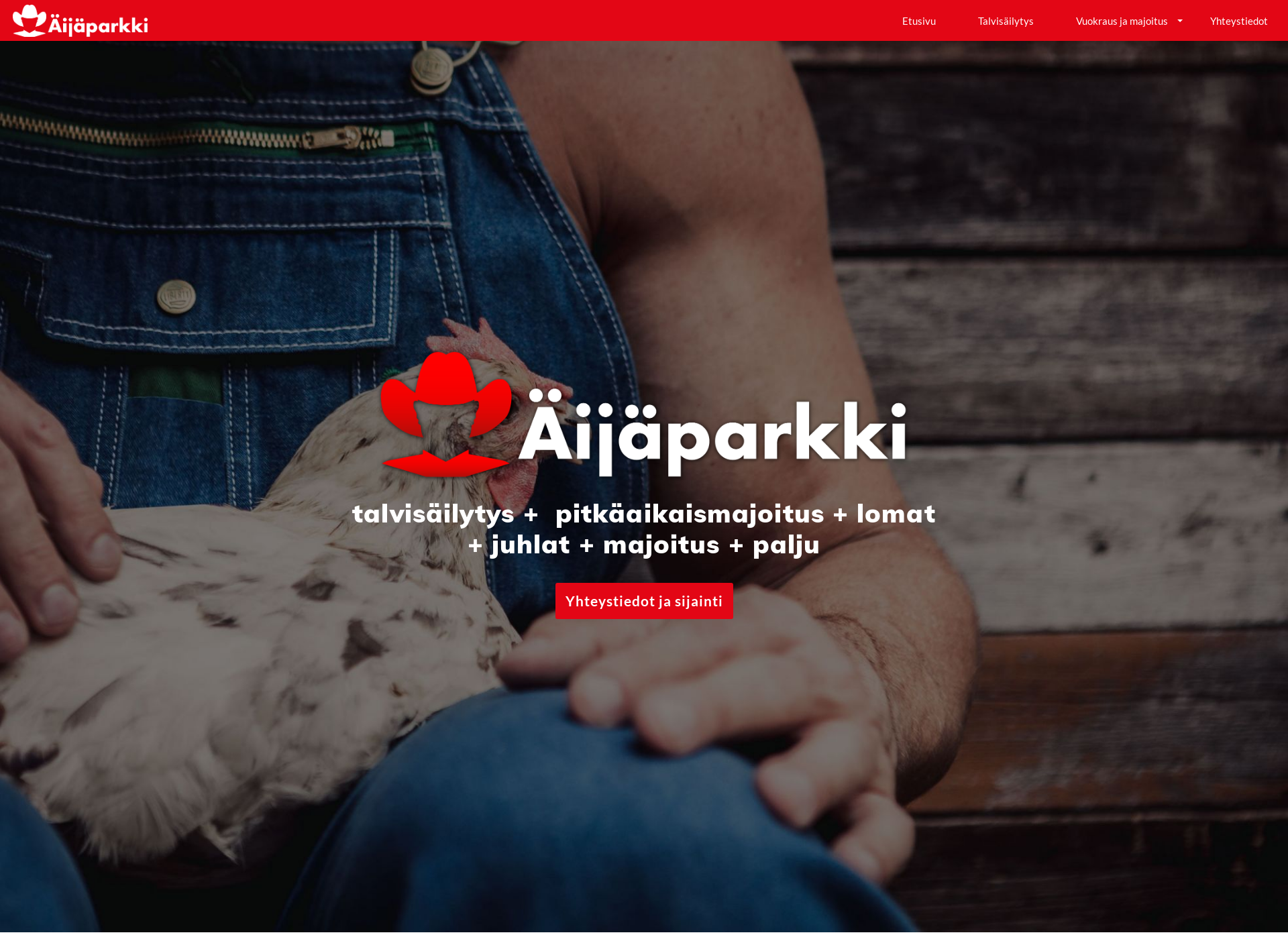 Screenshot for aijaparkki.fi