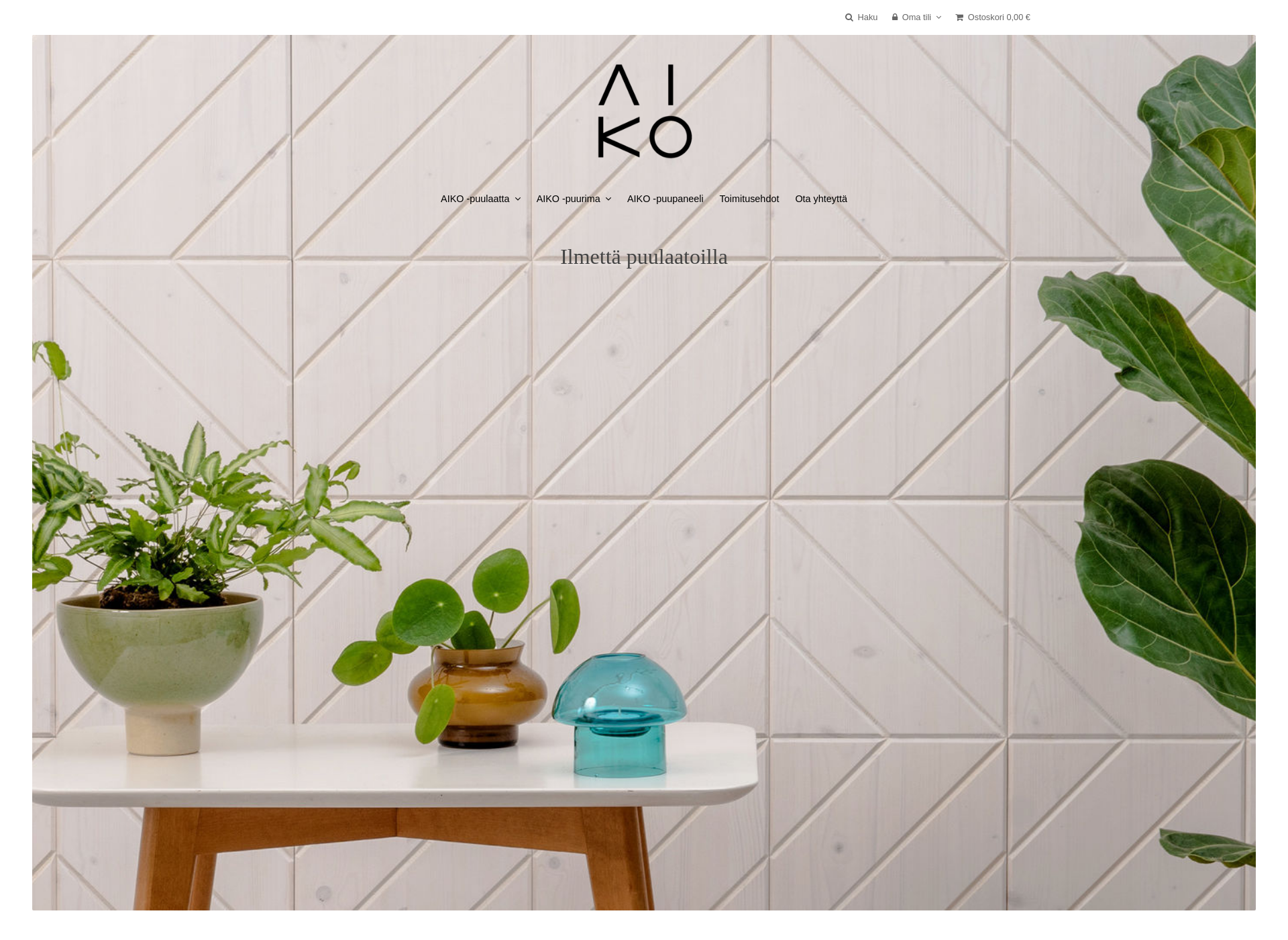 Screenshot for aikostore.fi