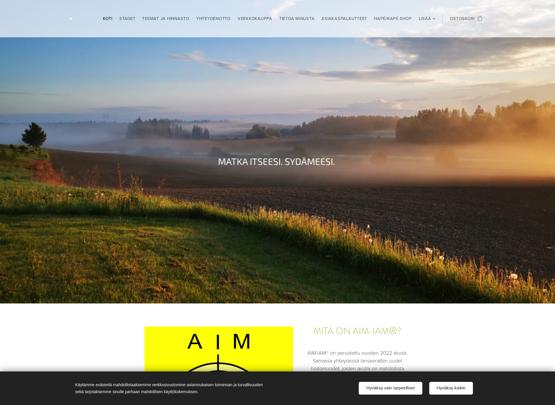 Screenshot for aim-iam.fi
