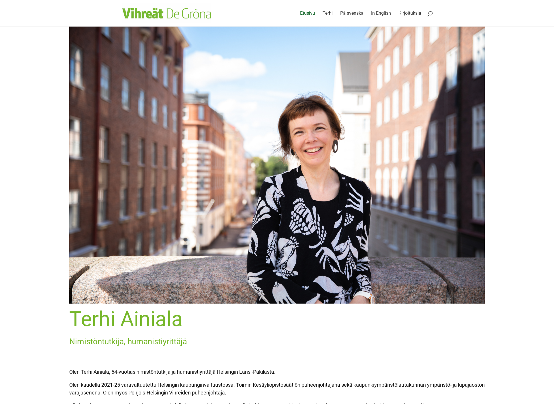 Screenshot for ainiala.fi